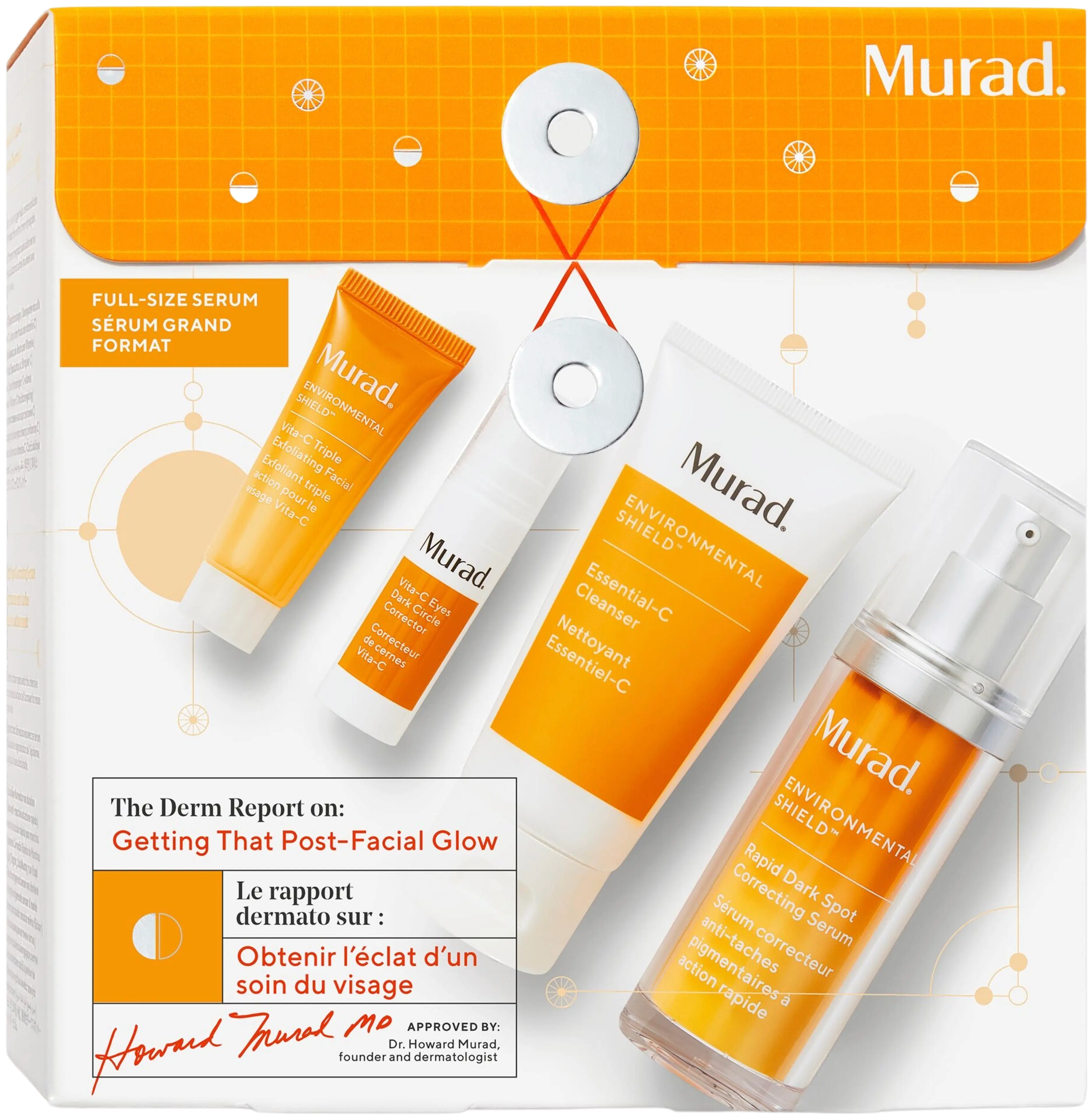Murad getting that post-facial glow