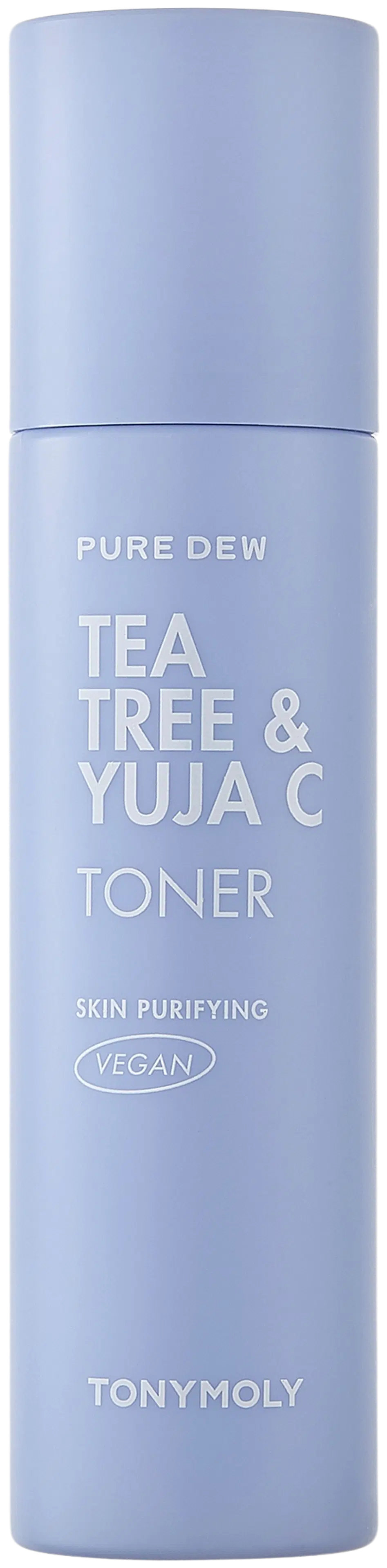TONYMOLY Pure Dew Tea Tree & Yuja C Purifying Toner kasvovesi 150ml