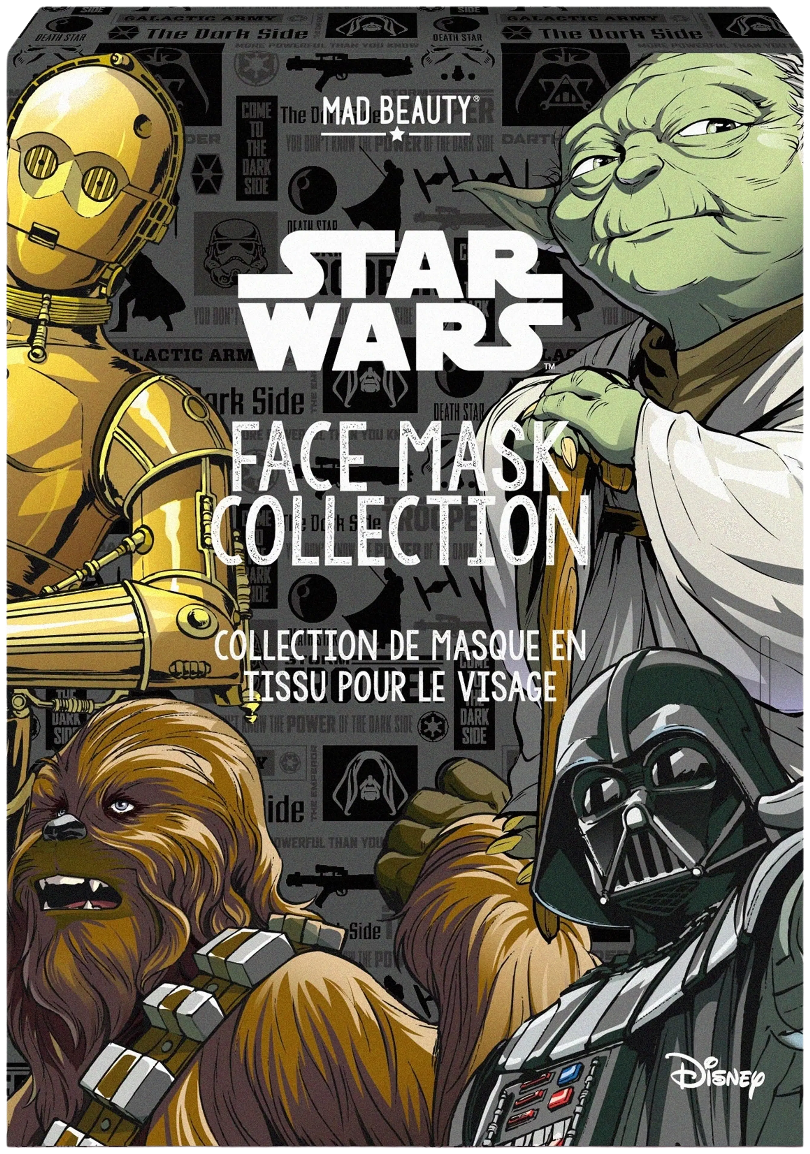 Mad Beauty Star Wars 4pc set Face Mask Set -kangasnaamiosetti