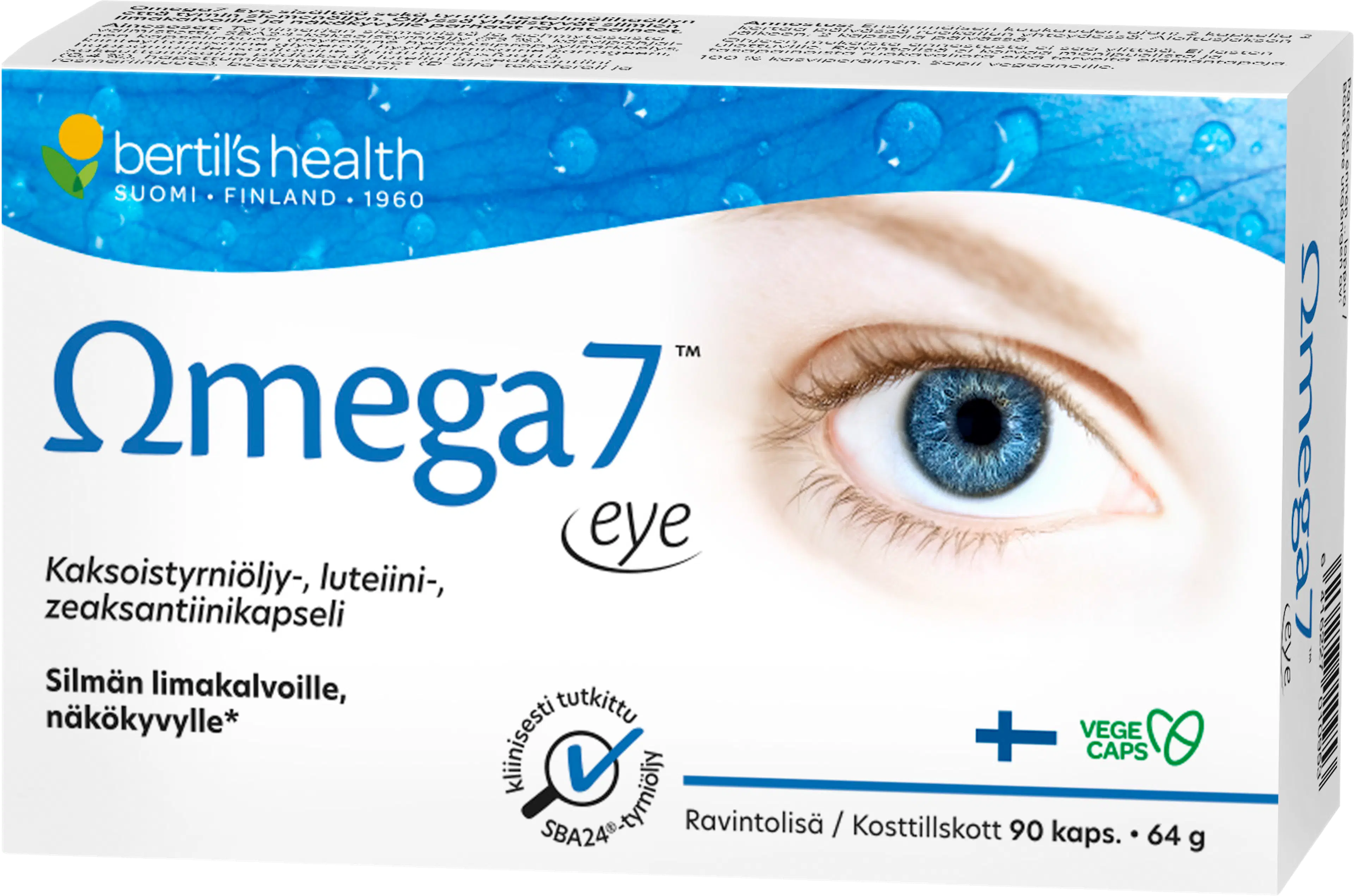 Omega7 Eye ravintolisä 90 kaps.