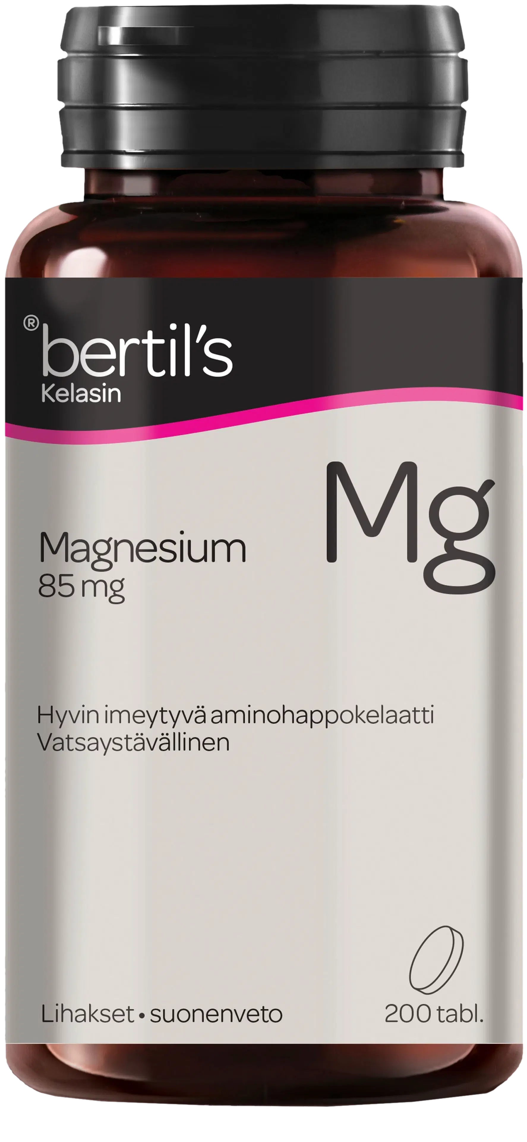 bertil's Magnesium 200 tabl.