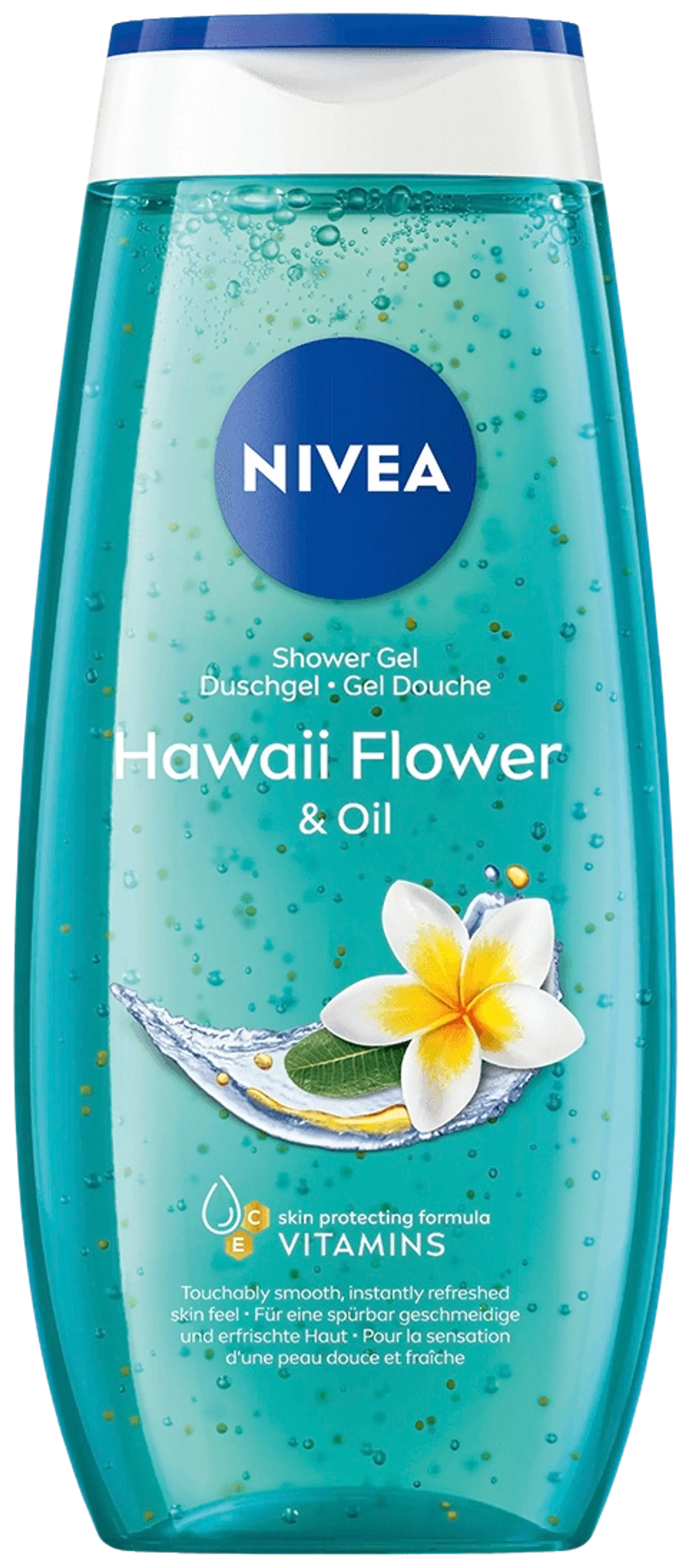 NIVEA 250ml Hawaii Flower & Oil Shower Gel -suihkugeeli