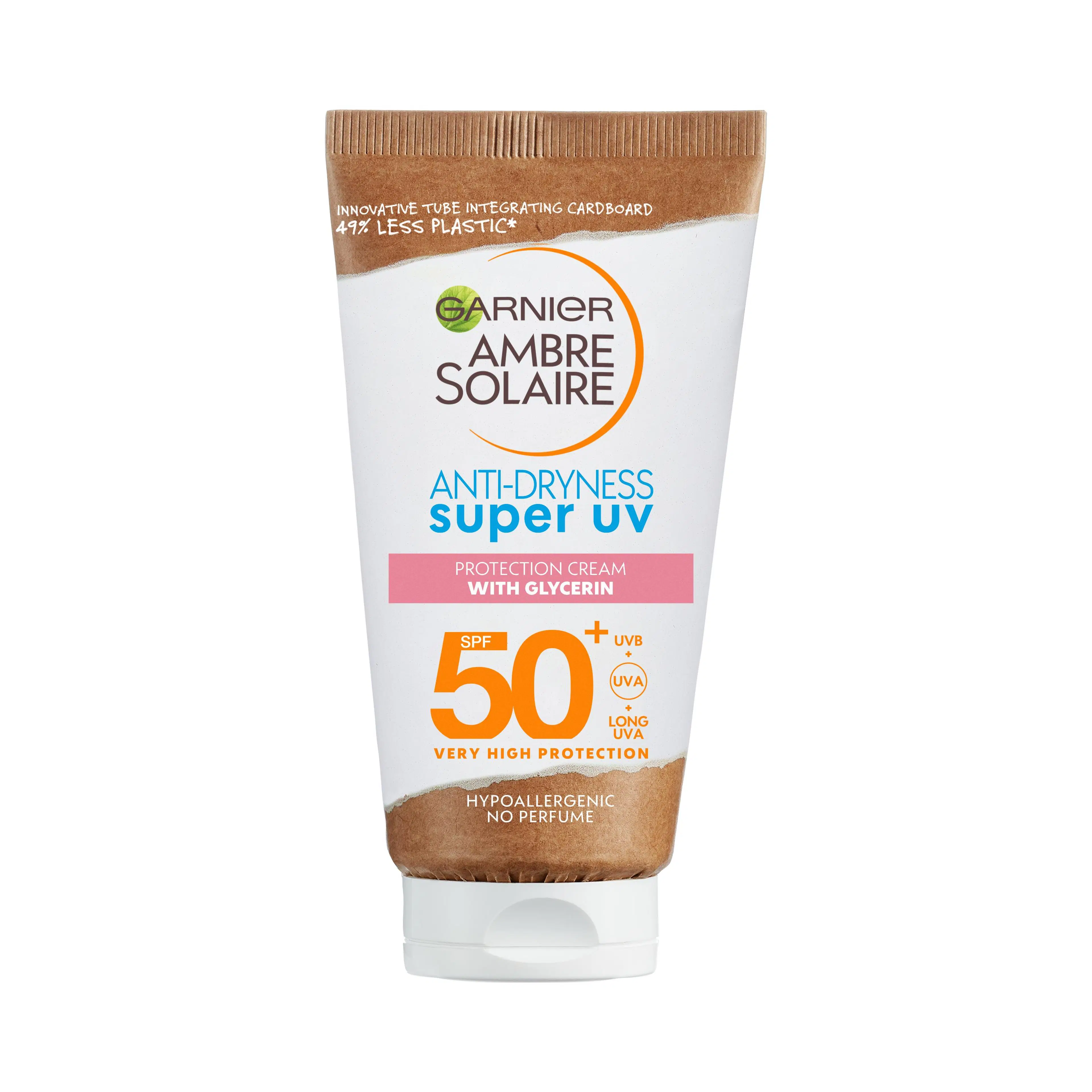 Garnier Ambre Solaire Anti-Dryness super UV aurinkosuojavoide SK50+ 50ml