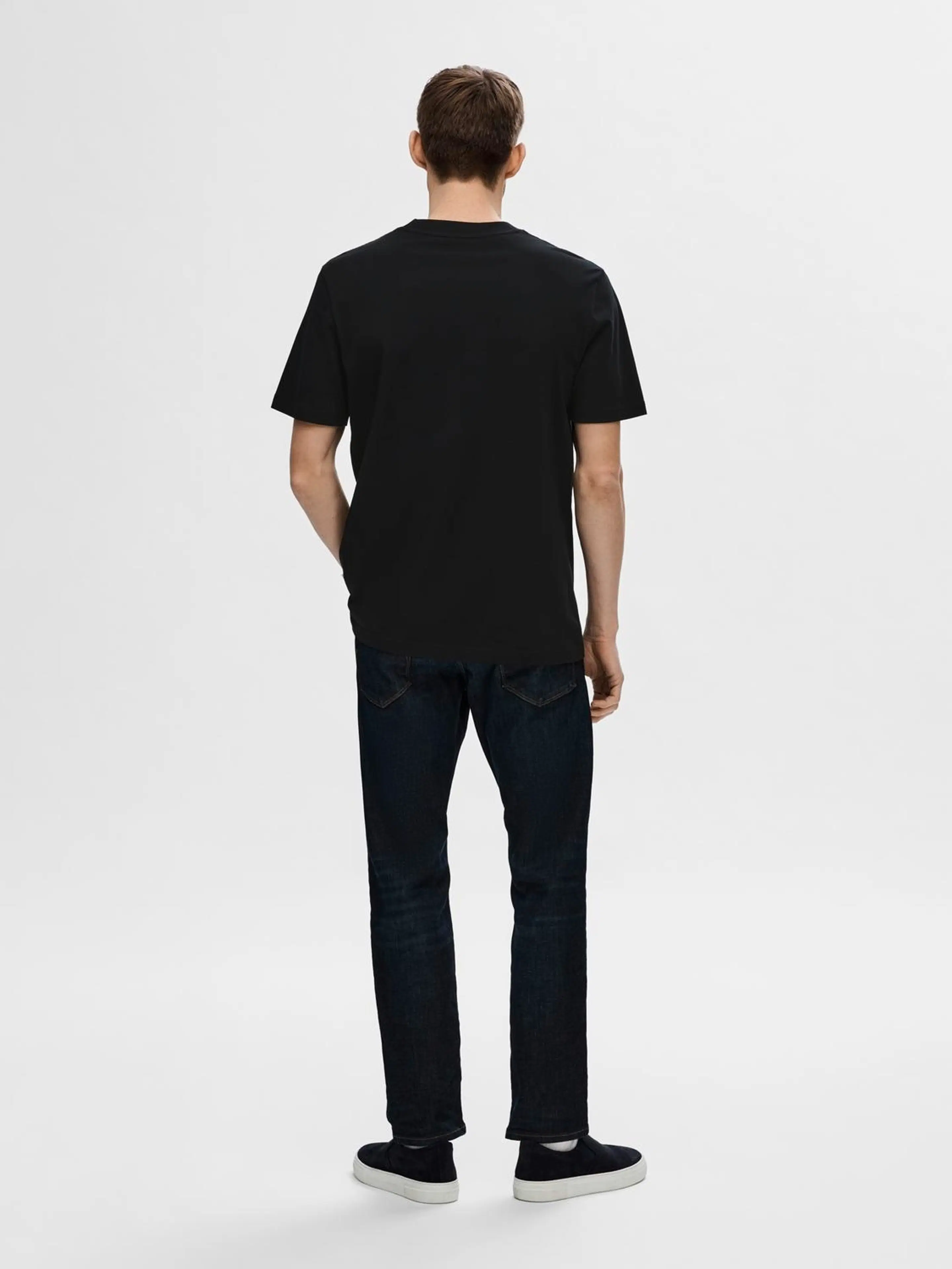SELECTED HOMME Slhrelaxcolman ss o-neck t-paita