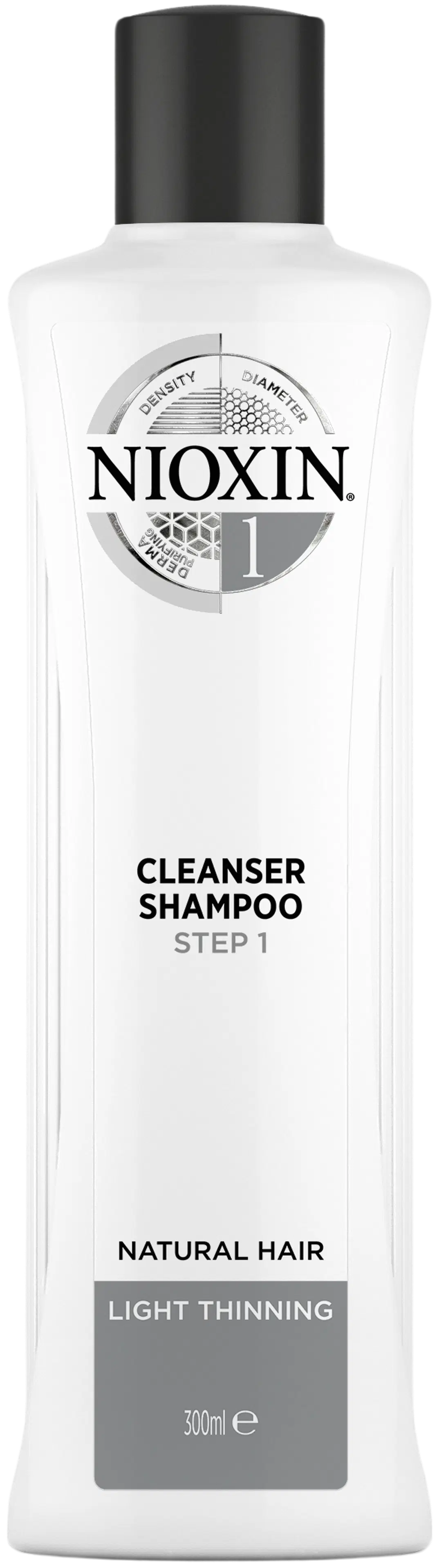 NIOXIN 1 Cleanser Shampoo Light Thinning 300 ml