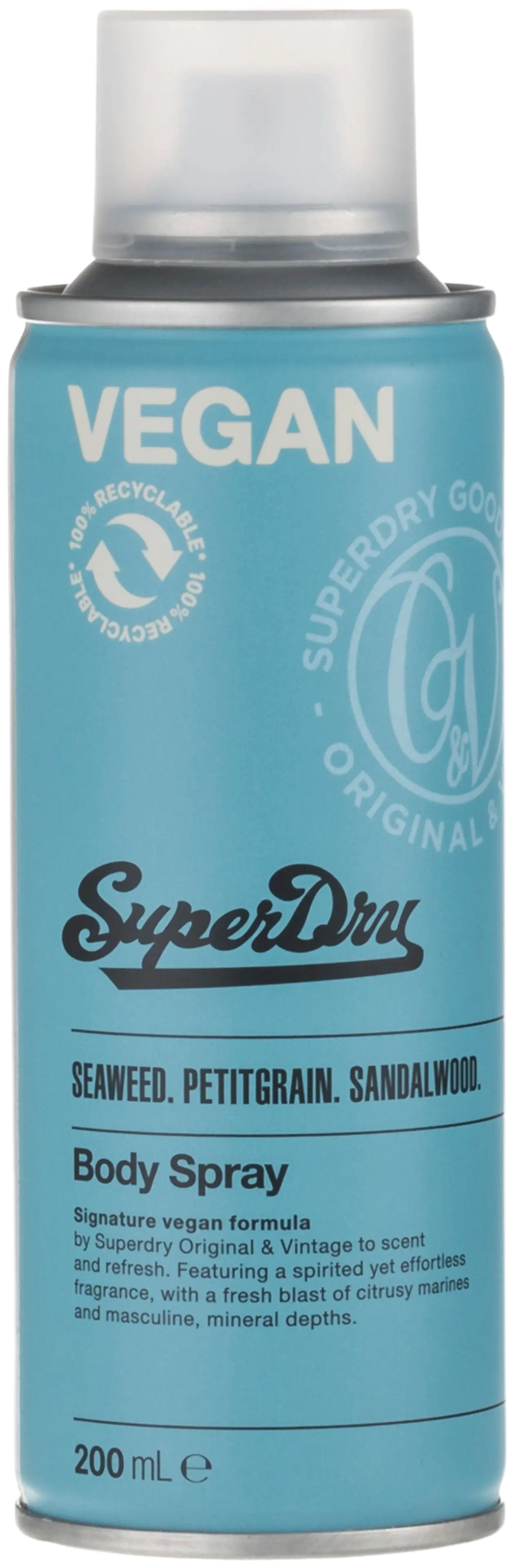Superdry Body Spray Pacific vartalotuoksu 200 ml