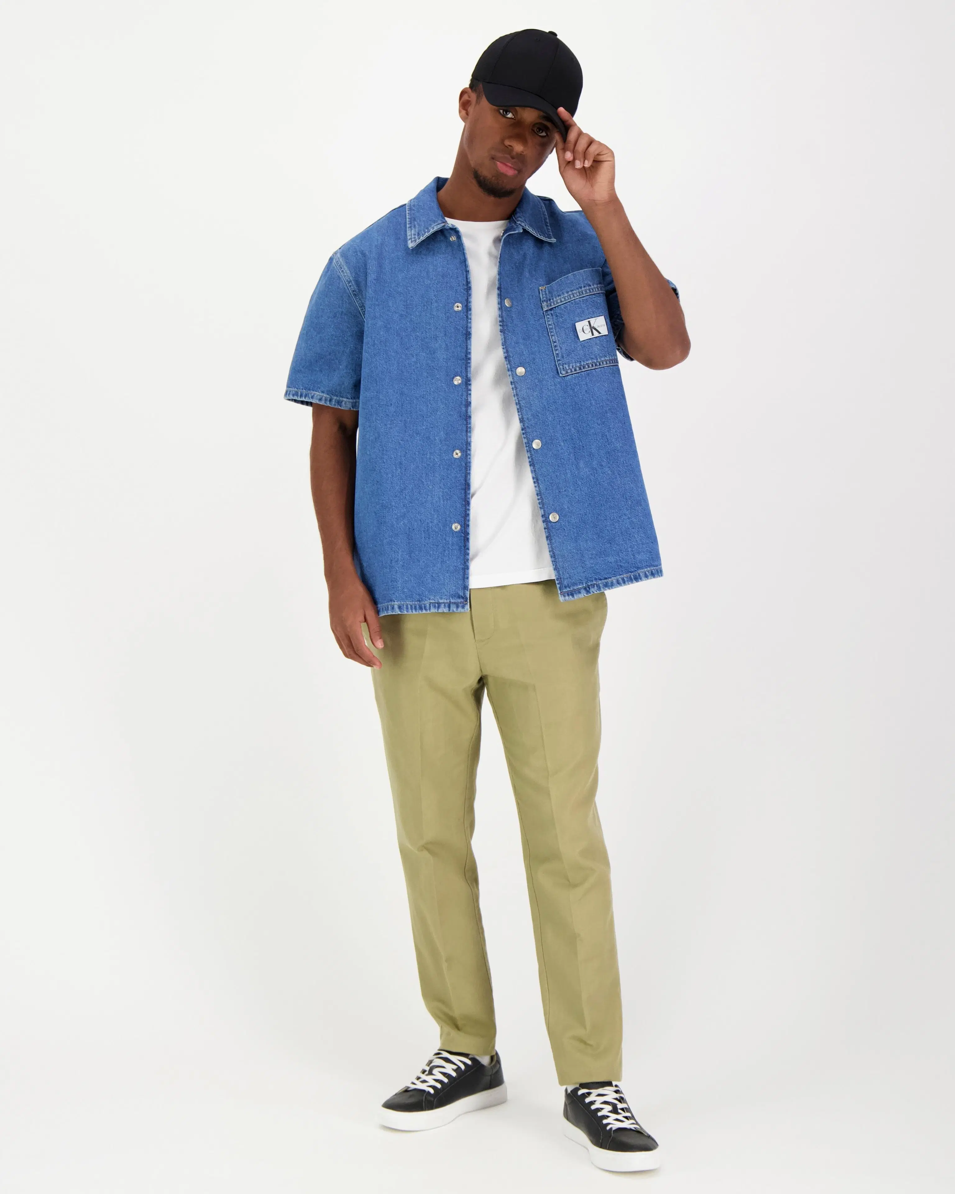 Calvin Klein Jeans Camp denim shirt farkkupaita