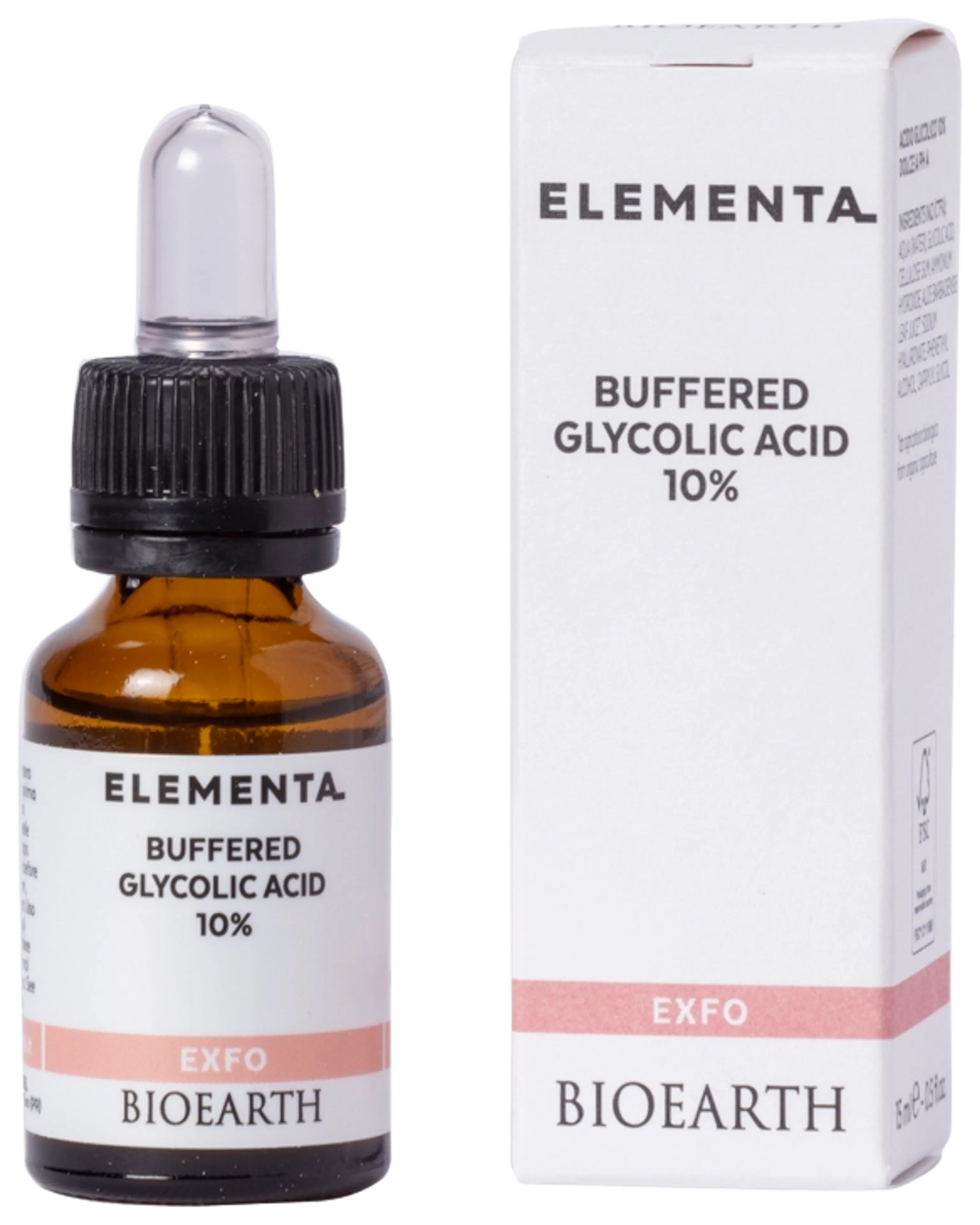 Bioearth Elementa Glycolic Acid 10% (buffered pH 4) boosteri 15ml