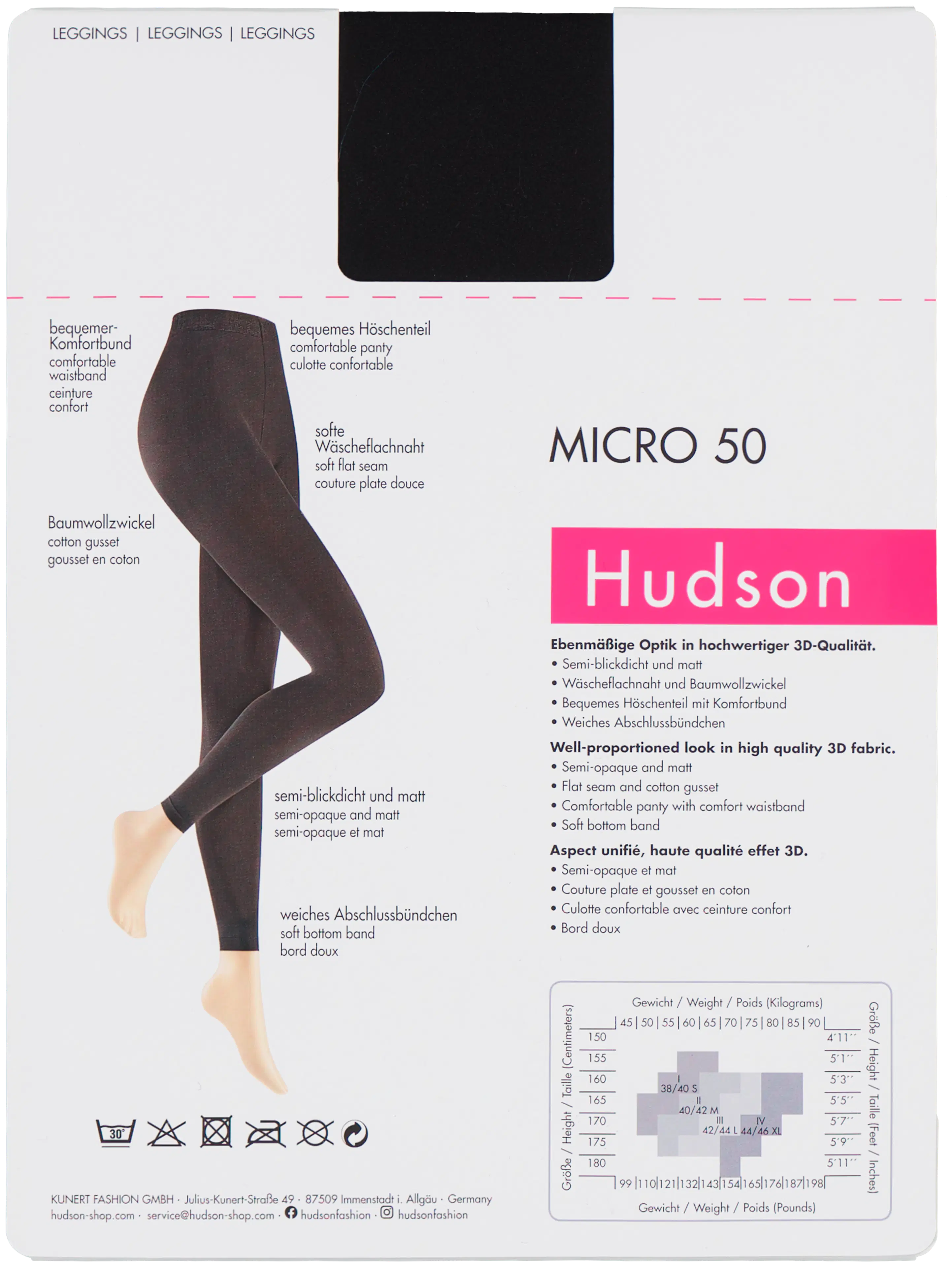 Hudson Micro 50 leggings