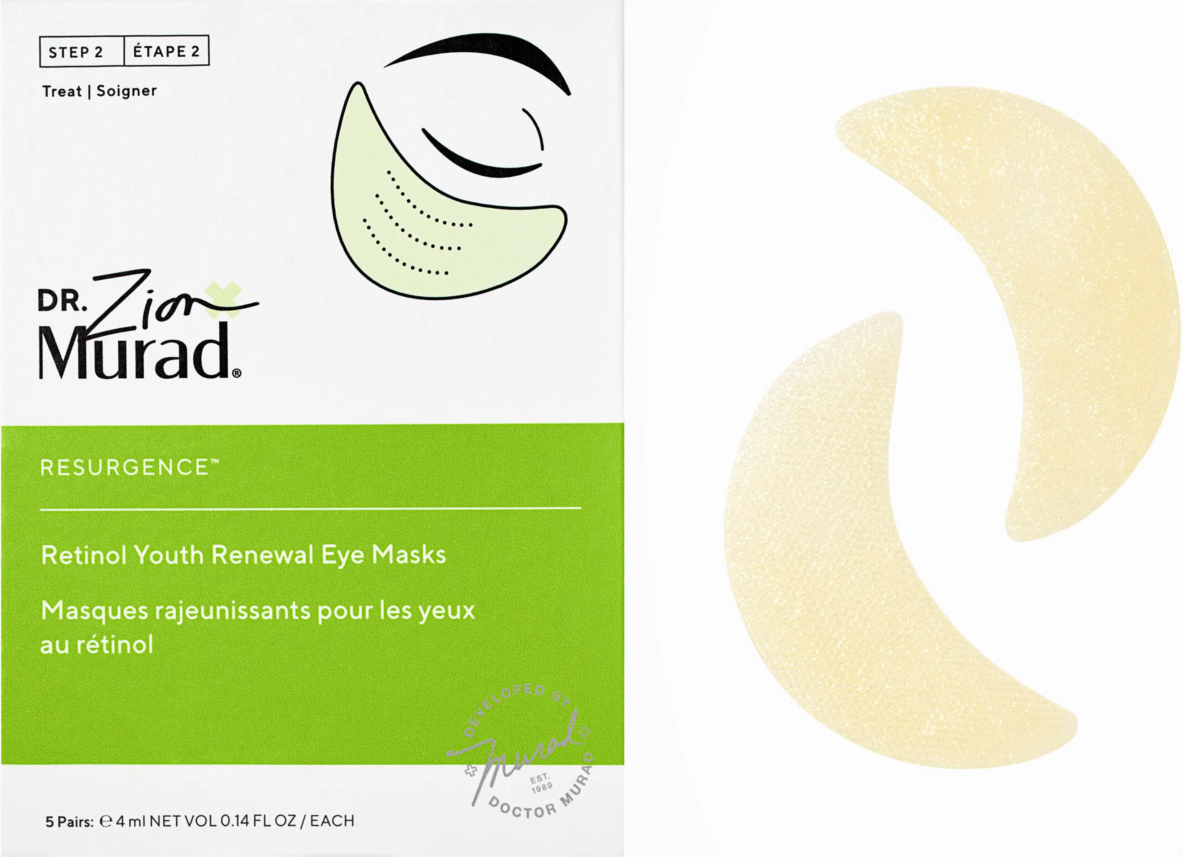 Murad Retinol Youth Renewal Eye Mask silmänalusnaamio 40 g