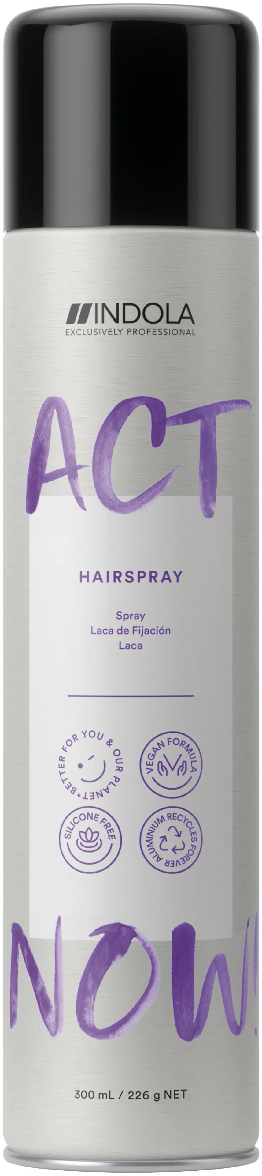 Indola ACT NOW! Strong Hairspray hiuskiinne 300 ml