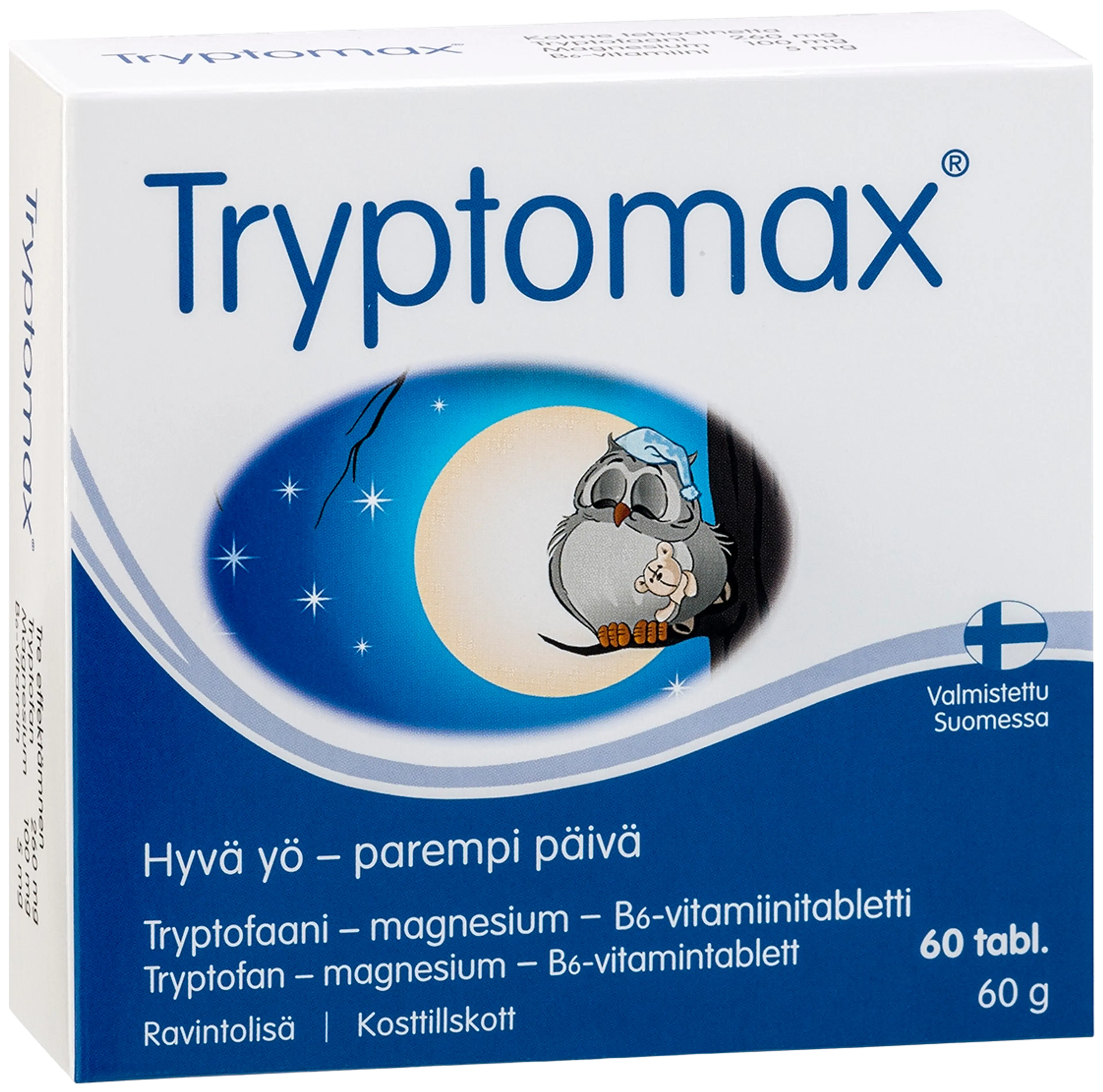 Tryptomax tryptofaanitabletti 60 tabl
