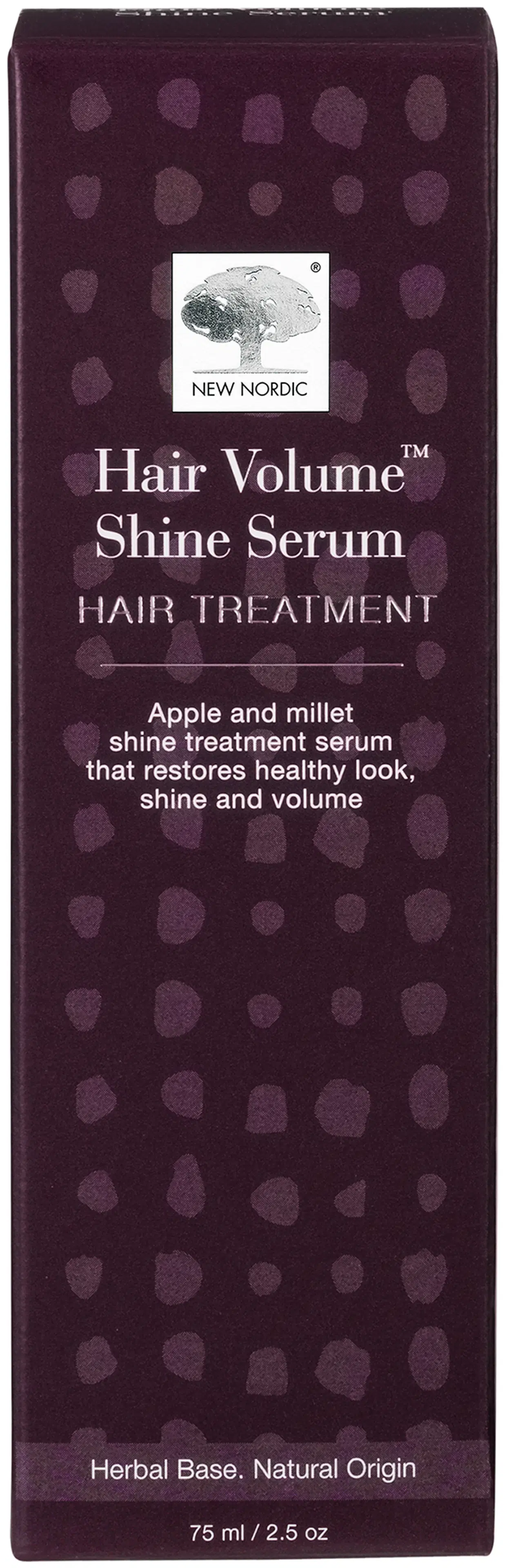 New Nordic Hair Volume™ Shine Serum hiusseerumi 75 ml
