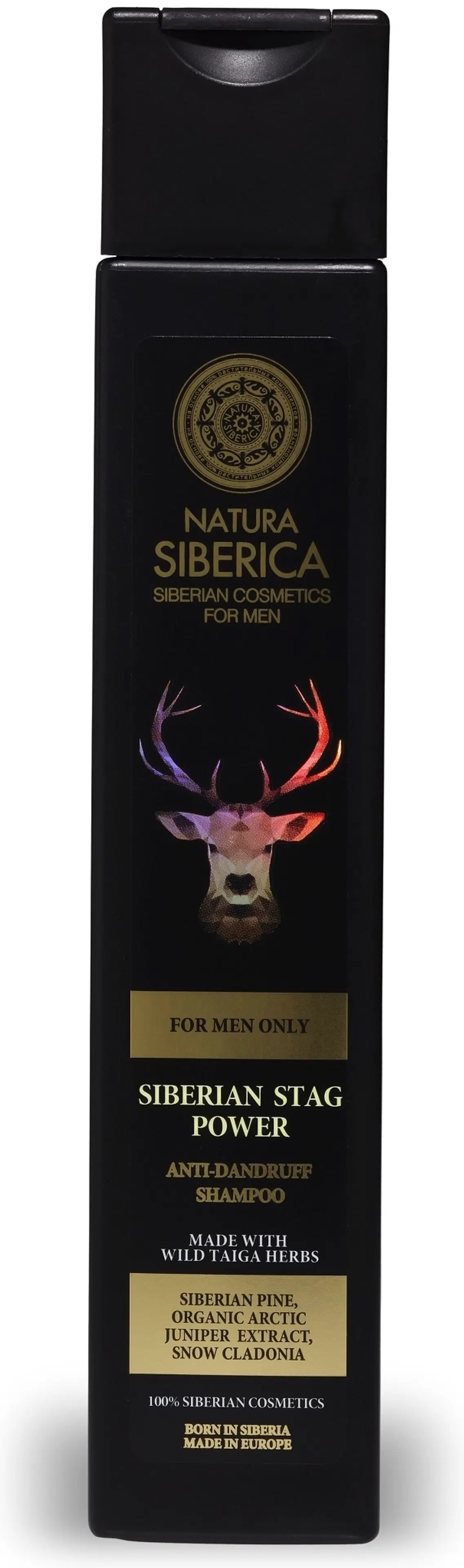 Natura Siberica MEN Siberian Stag Power  - Shampoo hilsettä vastaan 250 ml