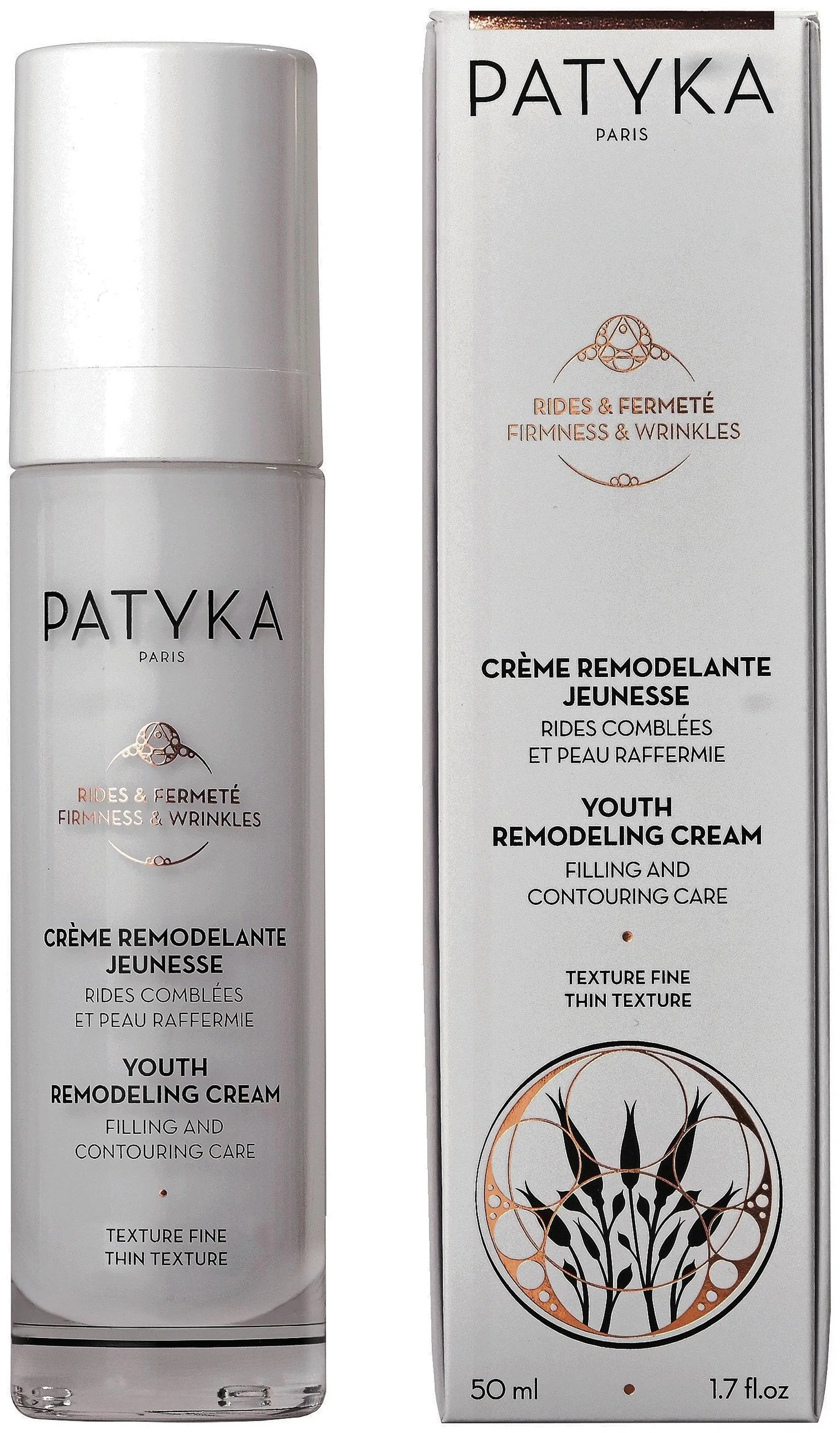 Patyka Youth Remodeling Cream Thin Texture kiinteyttävä kevyt kasvovoide 50 ml