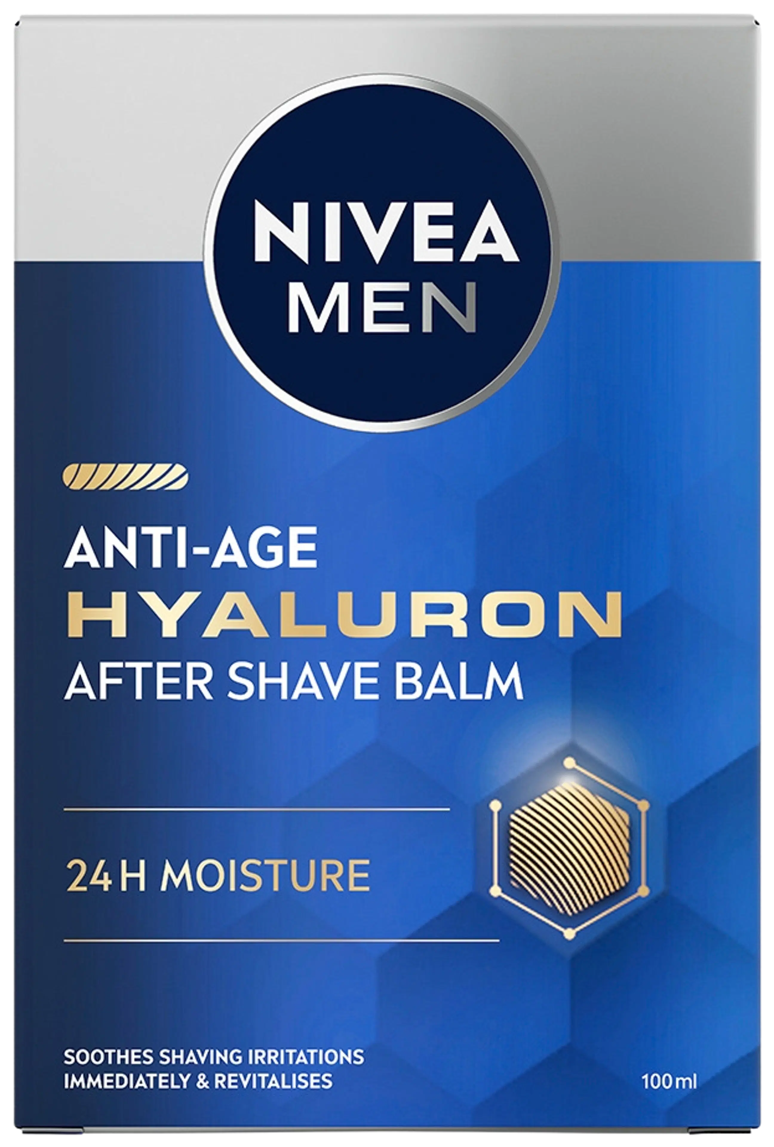 NIVEA MEN 100ml Anti-Age Hyaluron After Shave Balm -partabalsami
