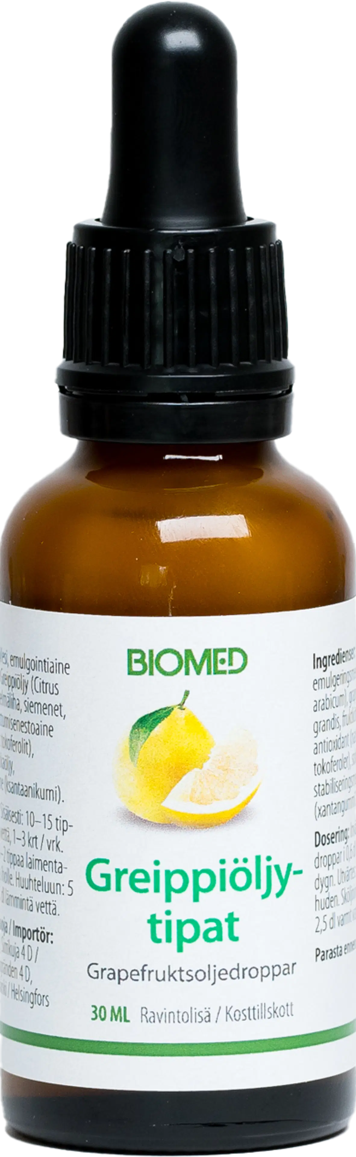 Biomed Greippiöljytipat 30 ml