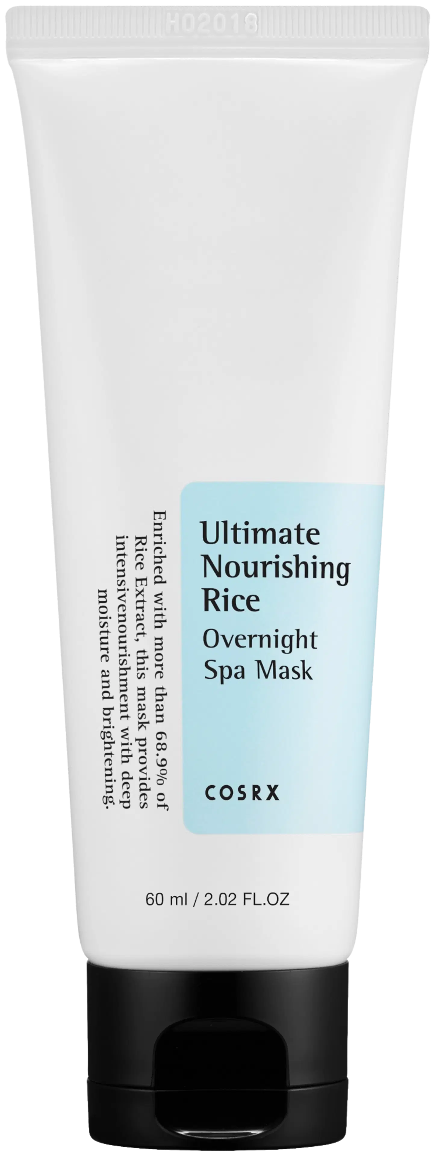 COSRX Ultimate Nourishing Rice Overnight Mask yönaamio 60 ml
