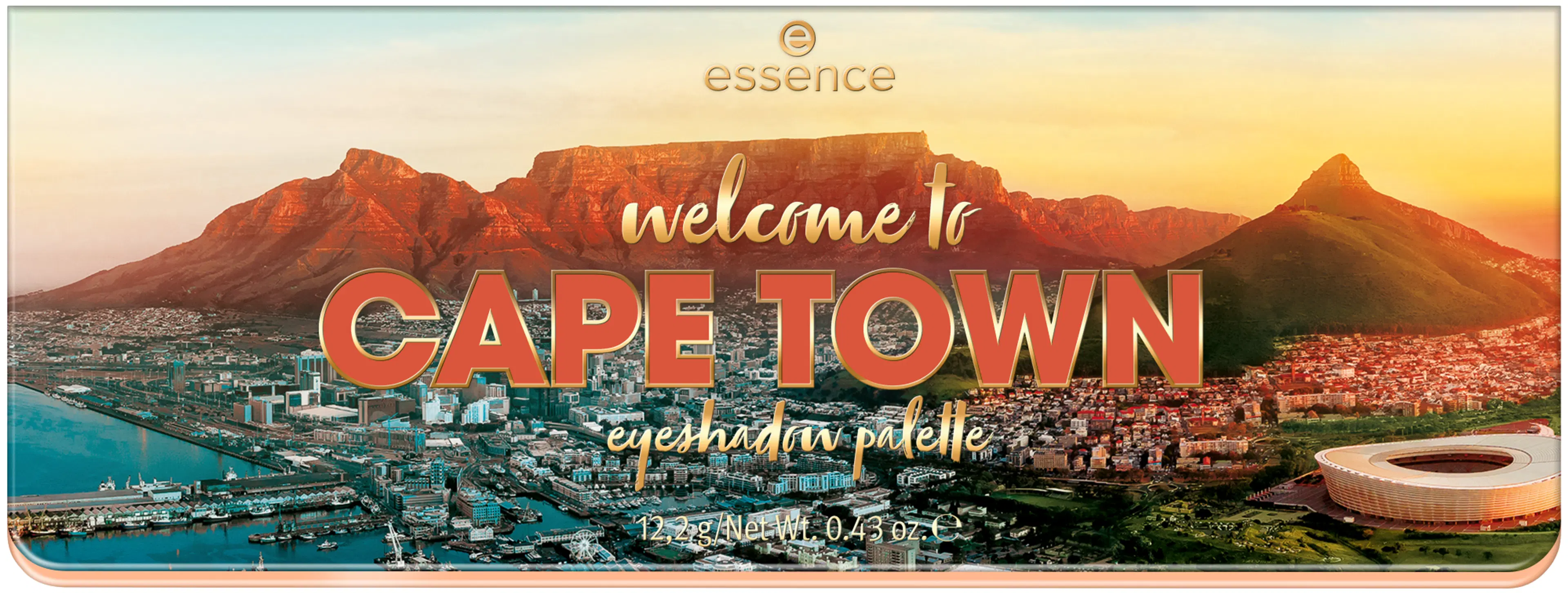 essence welcome to CAPE TOWN eyeshadow palette luomiväripaletti 12,2 g