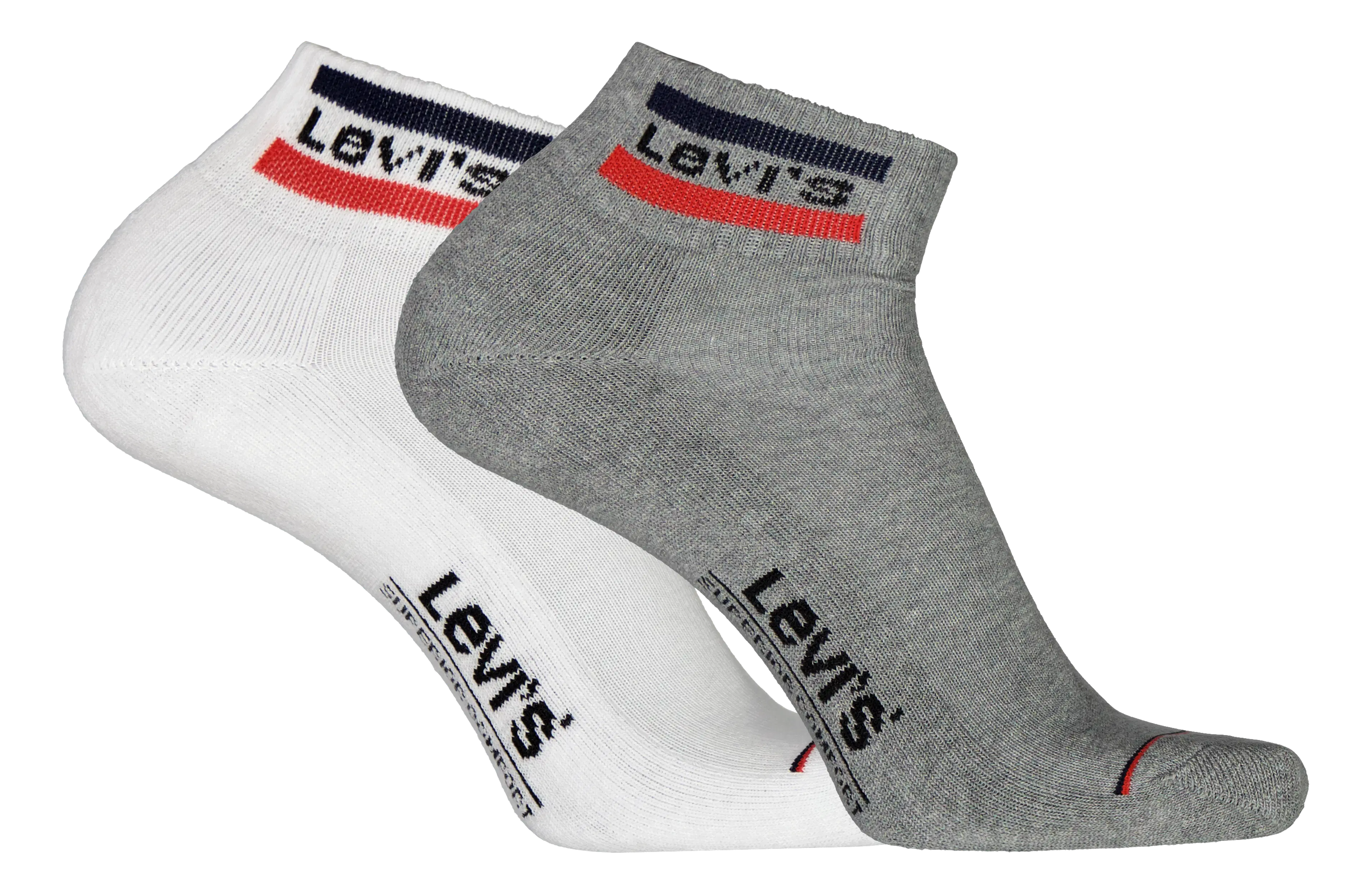 Levi's Mid Cut Sportswear Logo 2-pack sukat
