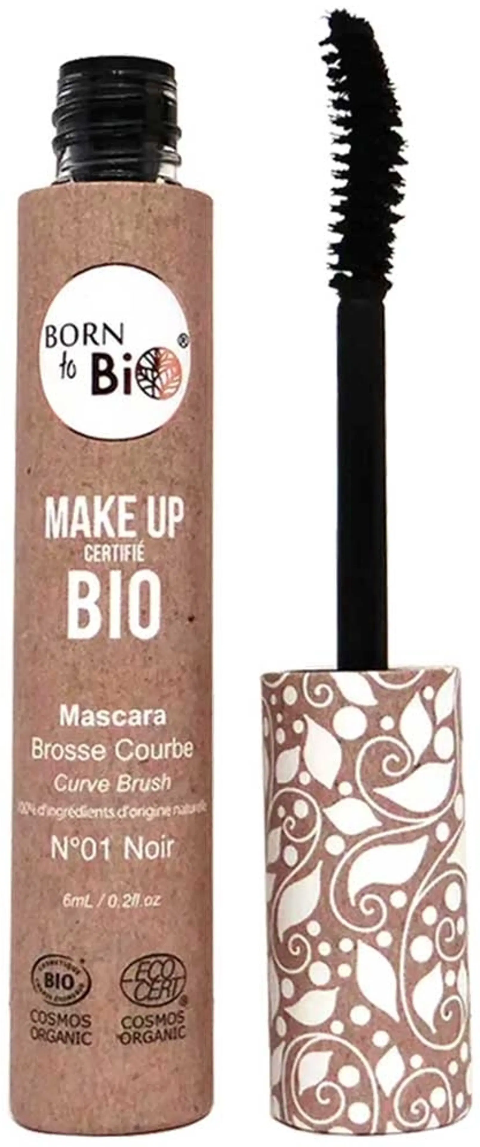 Born to Bio Organic Shaping Mascara N°3 - Ripsiväri Noir 6ml