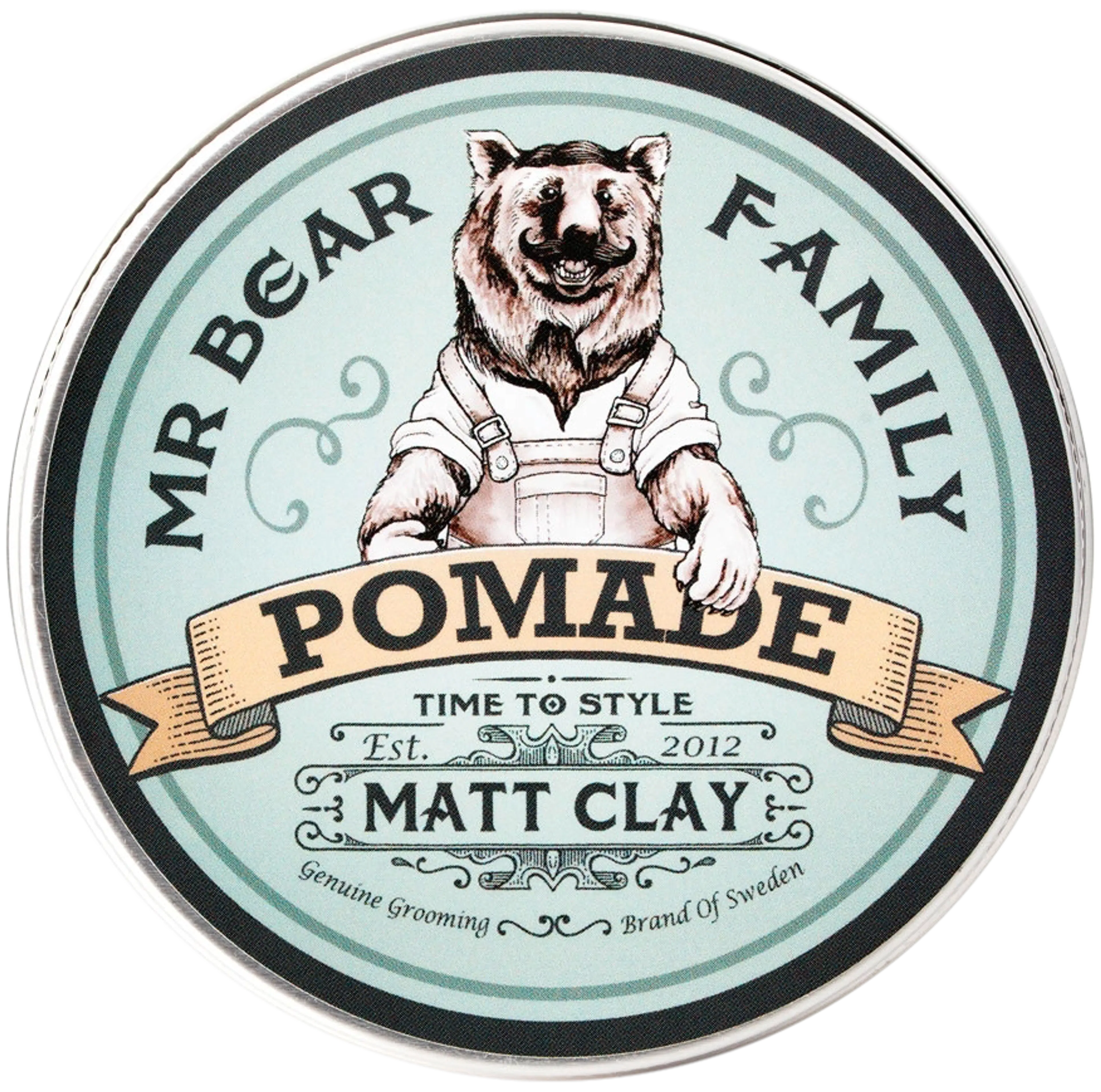 Mr Bear Family Pomade Matt Clay hiusvaha 100ml