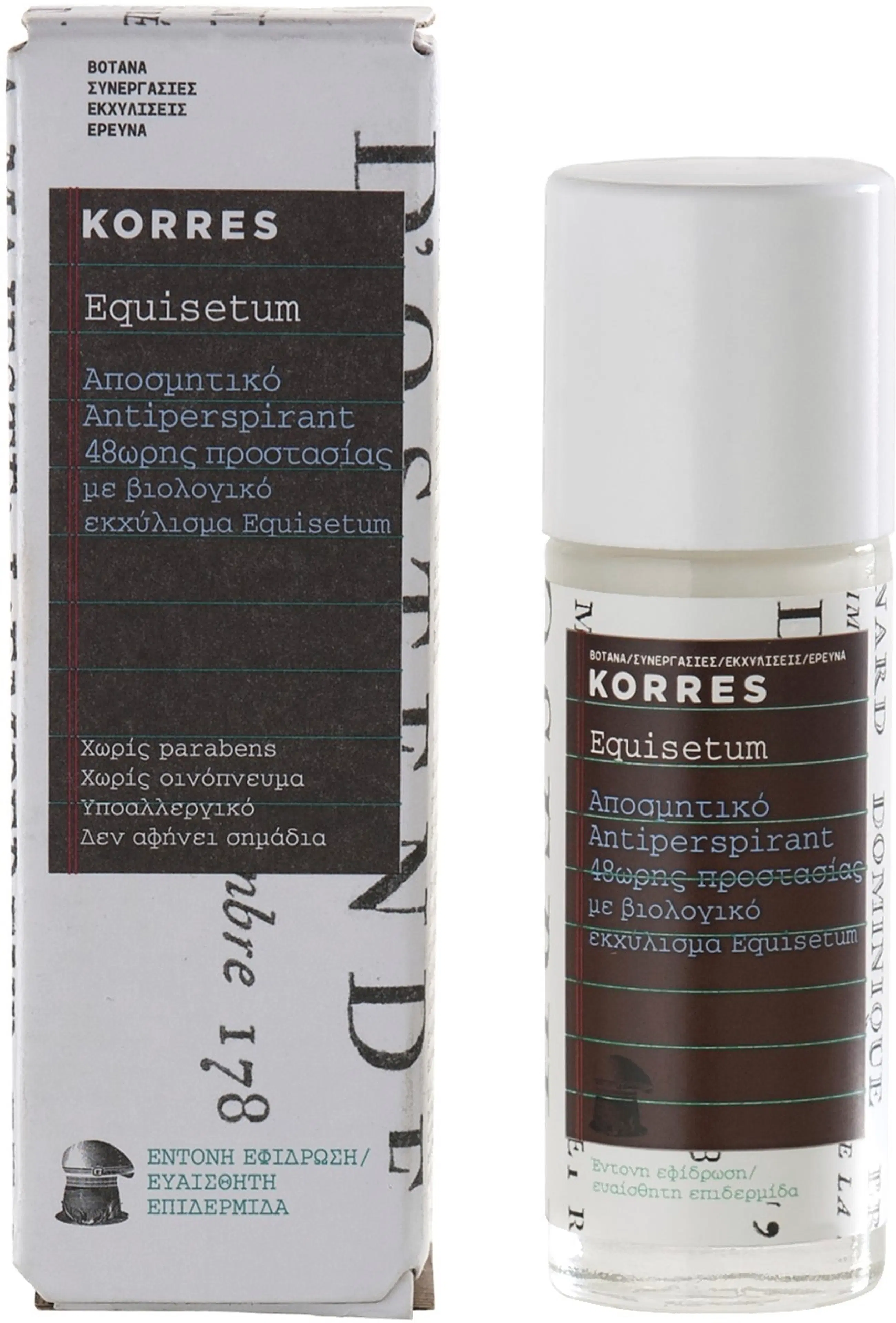 Korres 48h Antiperspirant with fragrance Equisetum -antiperspirant deo 30 ml