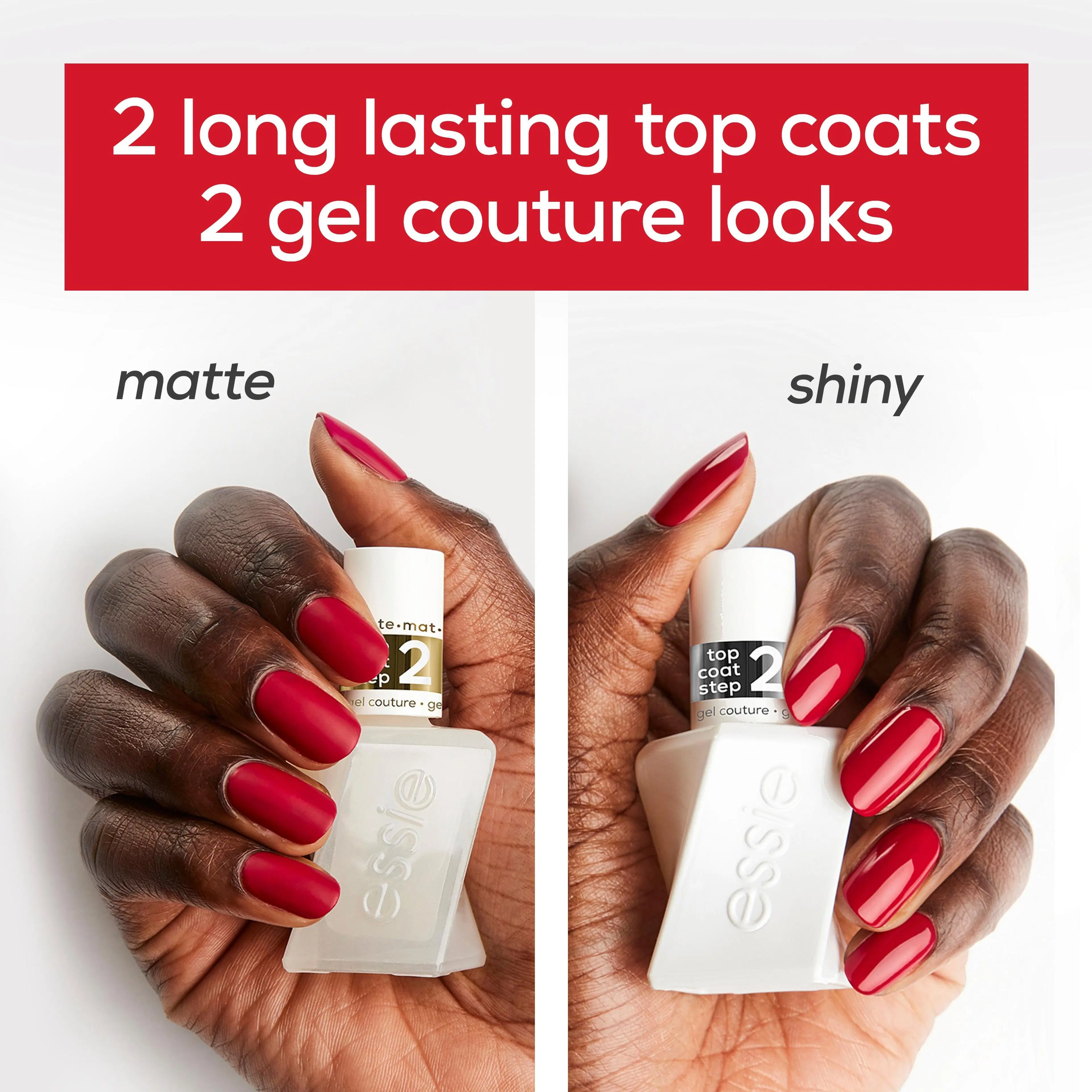 essie gel couture top coat -päällyslakka 13,5ml