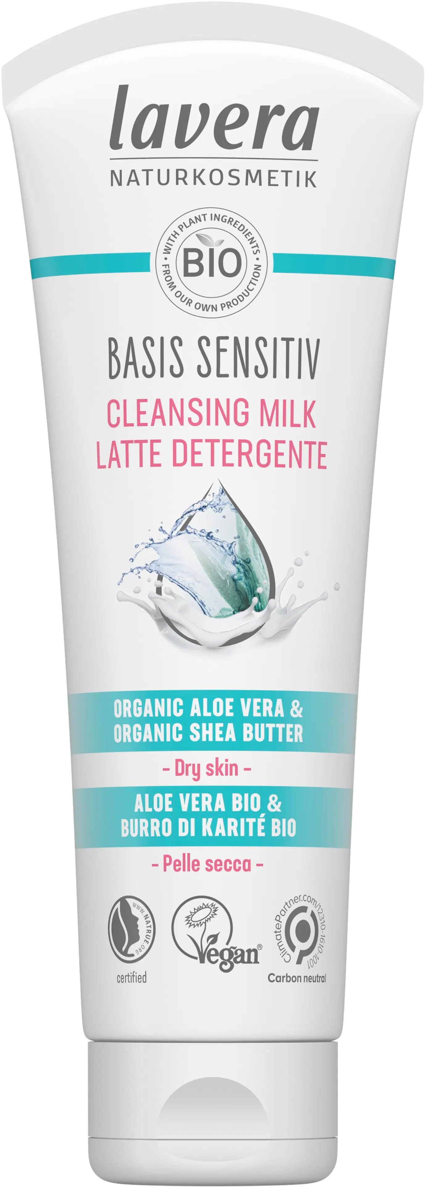 lavera Basis Sensitiv Cleansing Milk 125ml