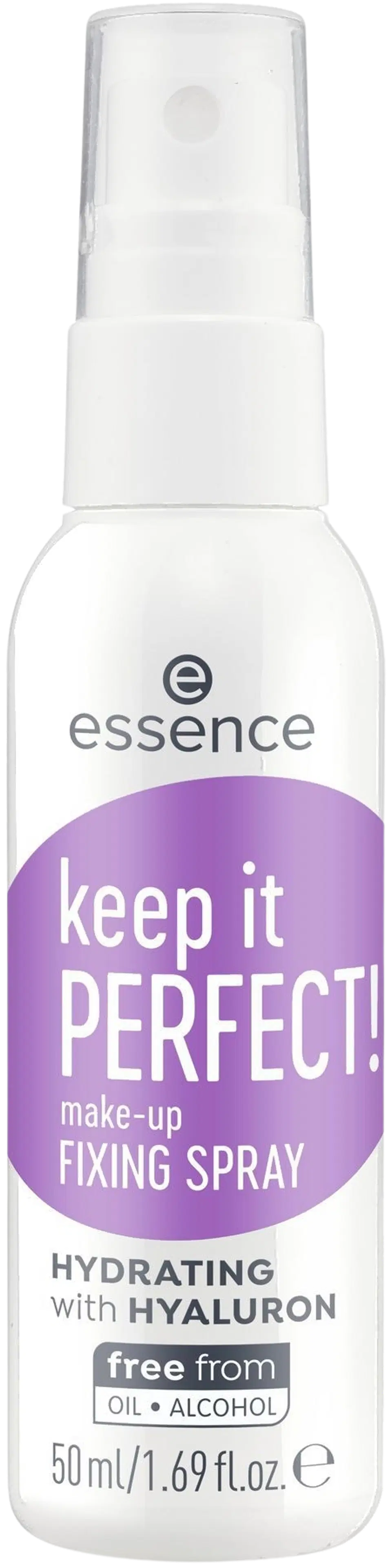 essence keep it PERFECT! make-up FIXING SPRAY meikinkiinnityssuihke 50 ml