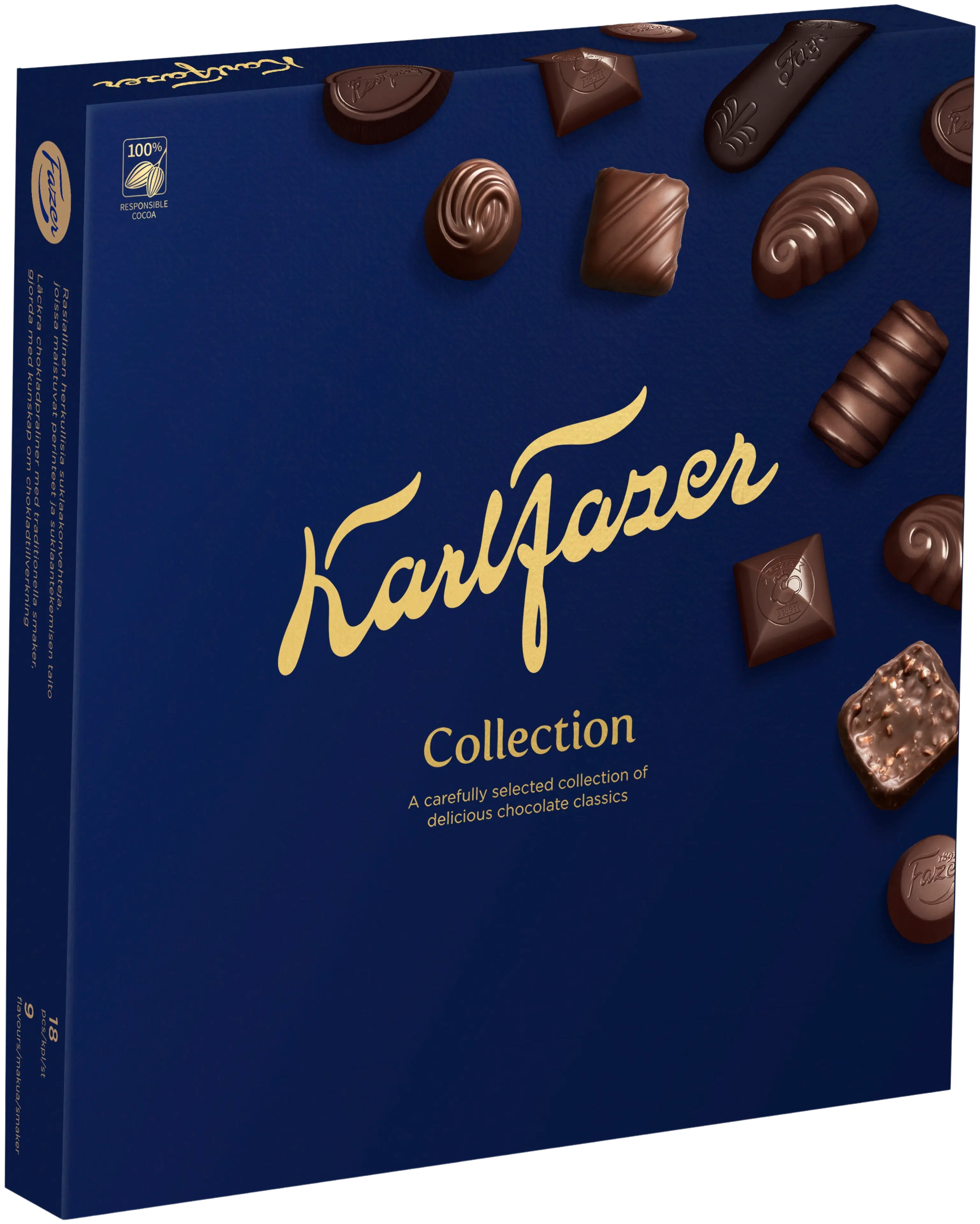 Karl Fazer Collection suklaakonvehteja 160g