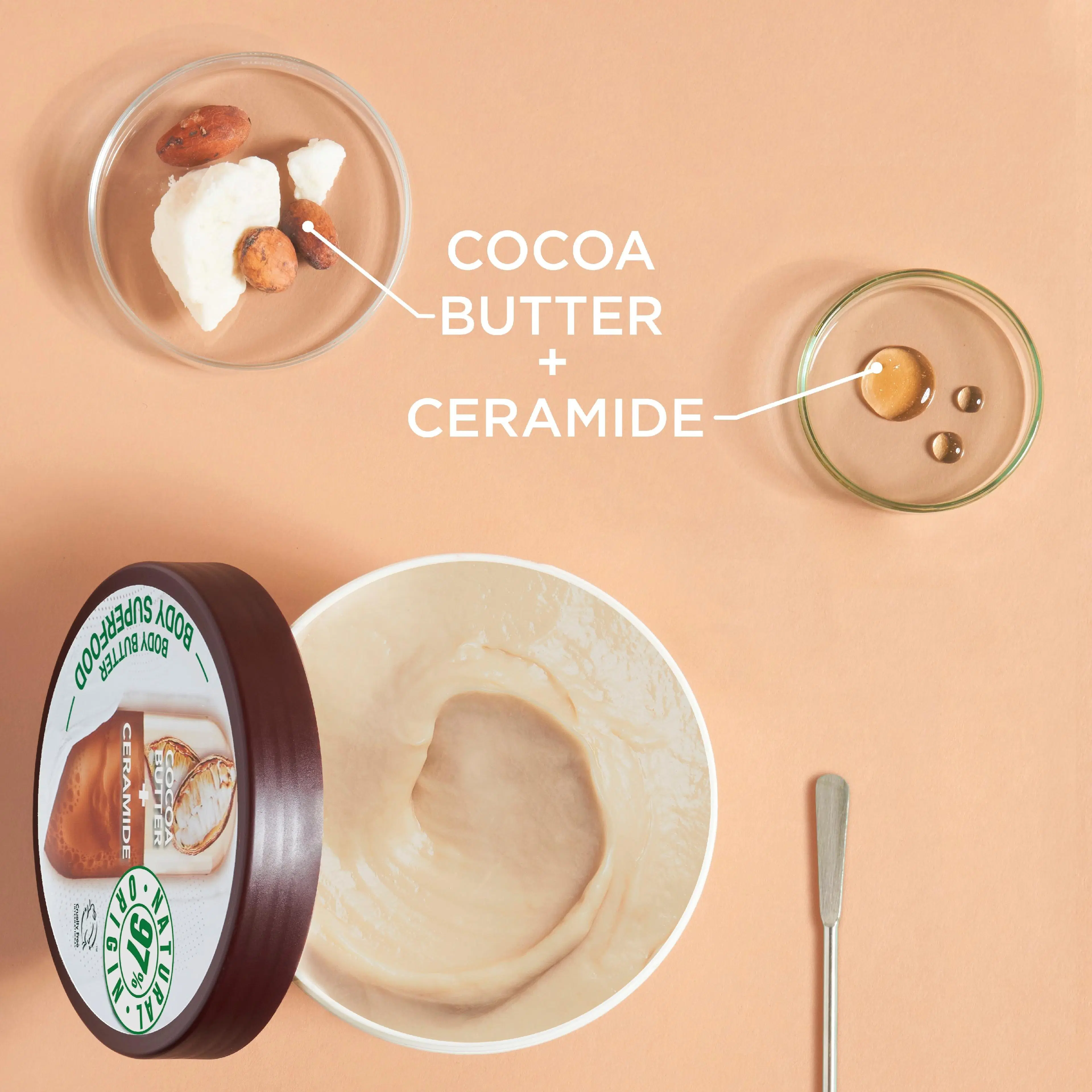 Garnier Body Superfood Cocoa vartalovoide erittäin kuivalle iholle 380ml