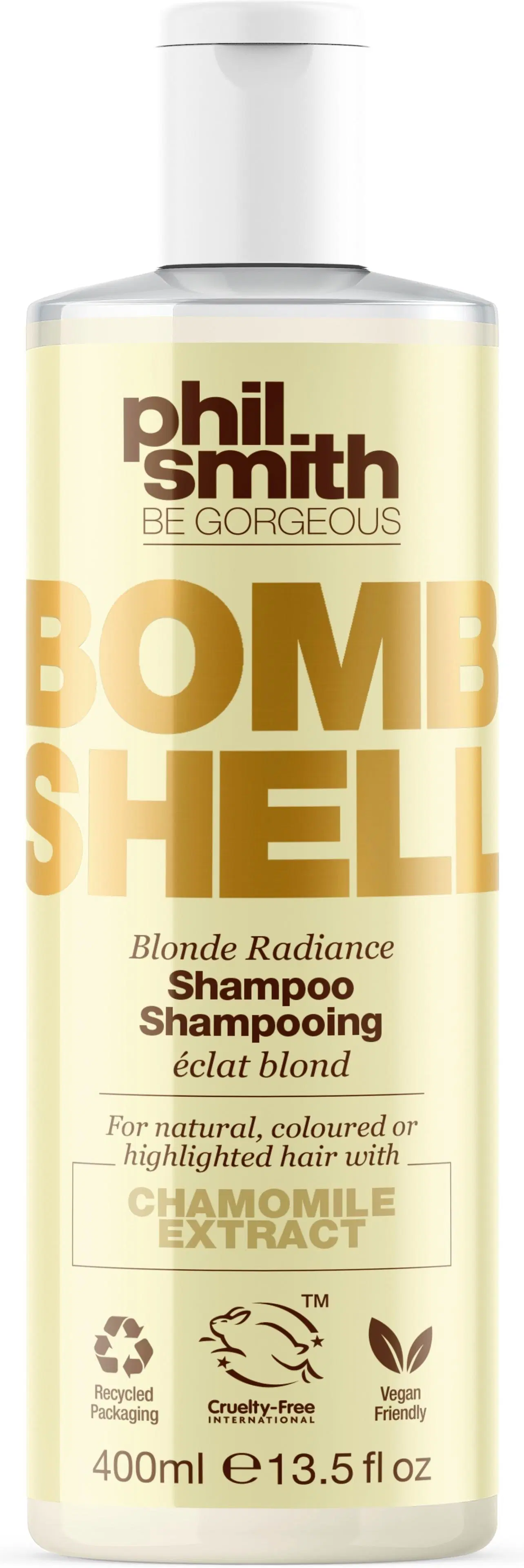 Phil Smith Be Gorgeous Bombshell Blonde Radiance Shampoo 400ml