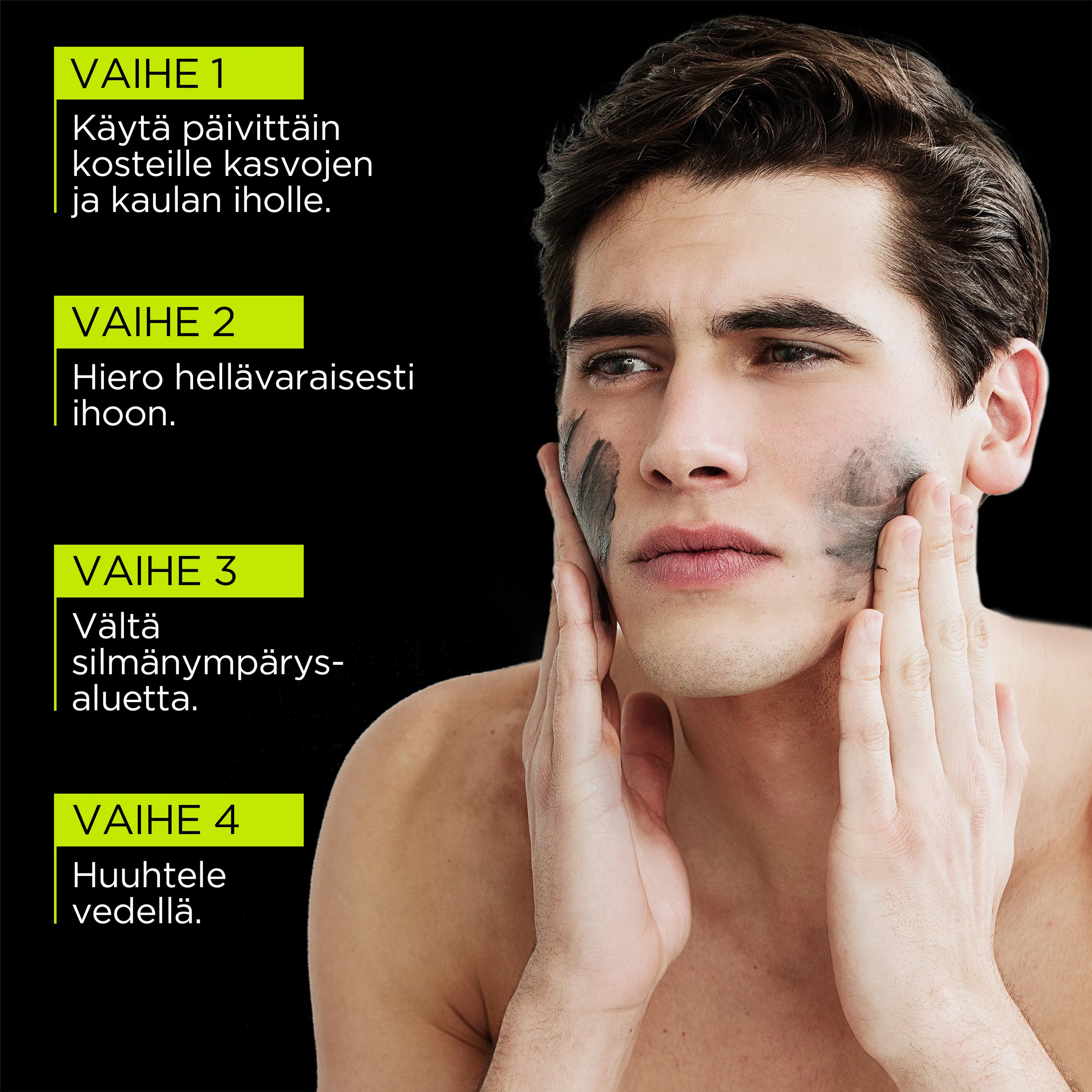 L'Oréal Paris Men Expert Pure Carbon kasvojenpuhdistusgeeli epäpuhtauksia vastaan 100ml