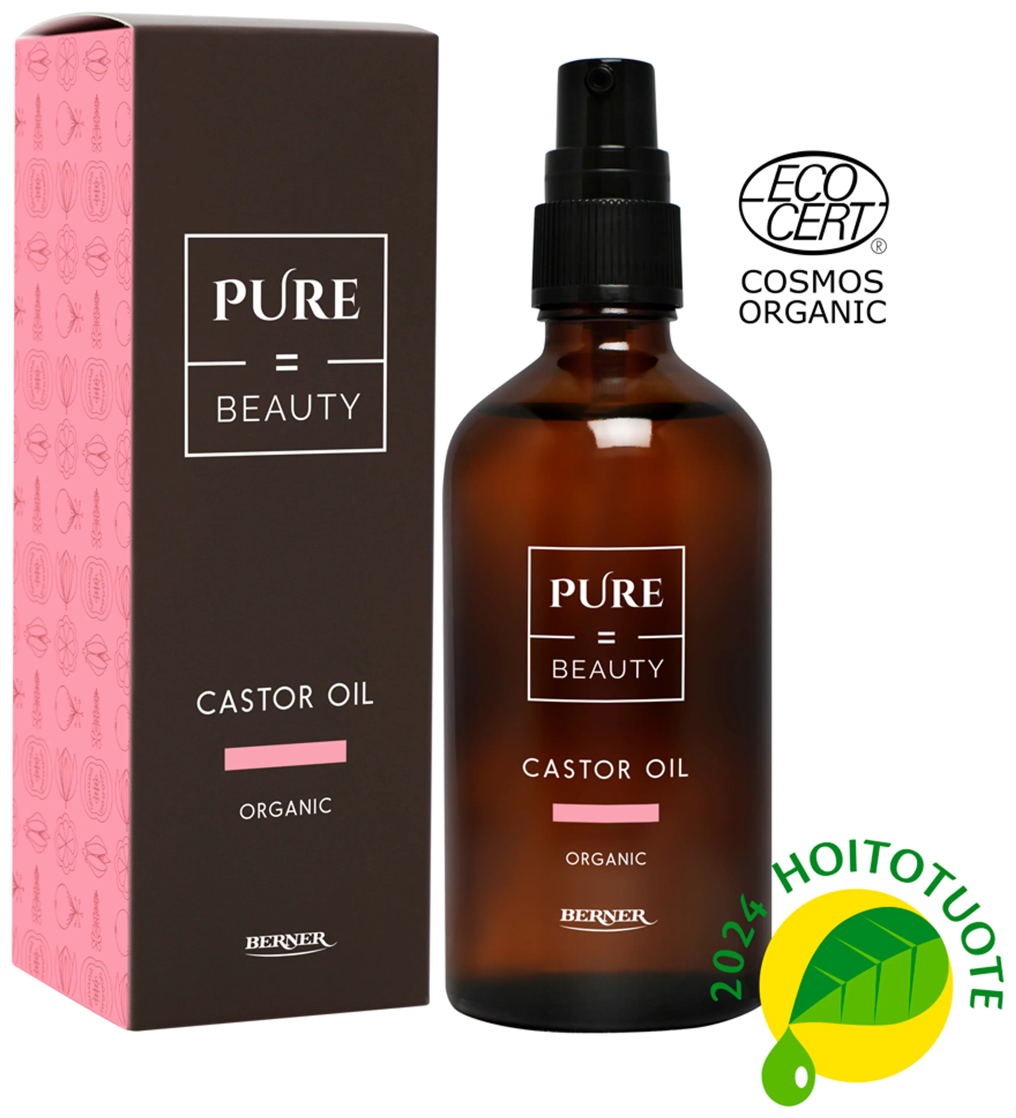 Pure=Beauty Castor Oil risiiniöljy 100 ml