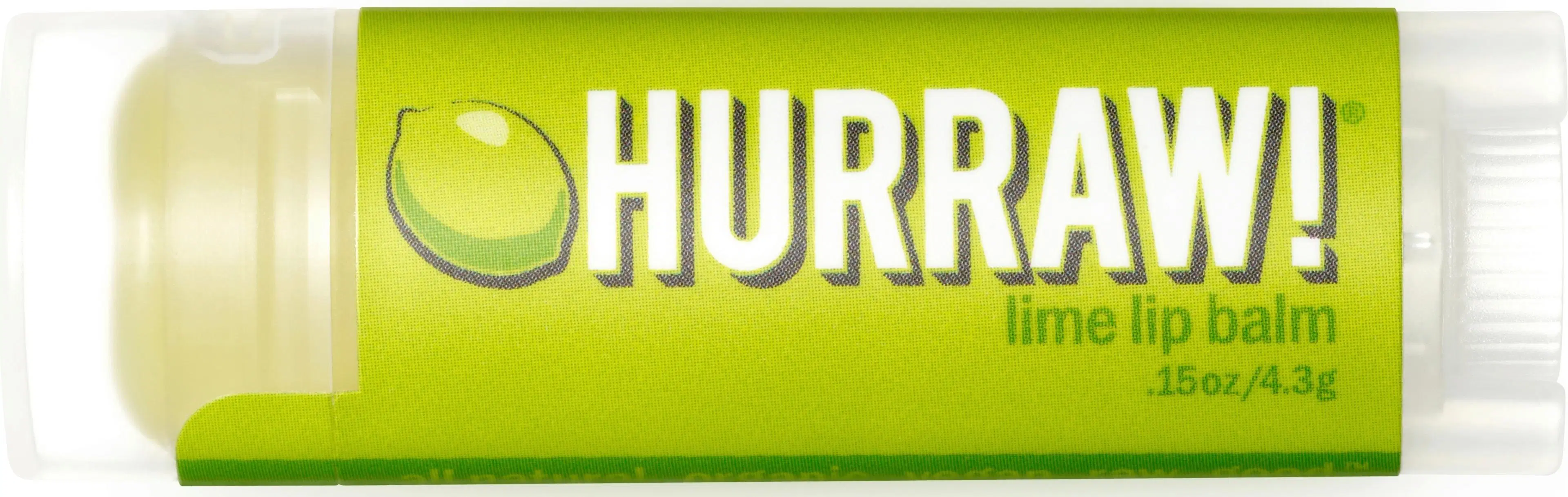 HURRAW! Lime huulivoide 4,3 g
