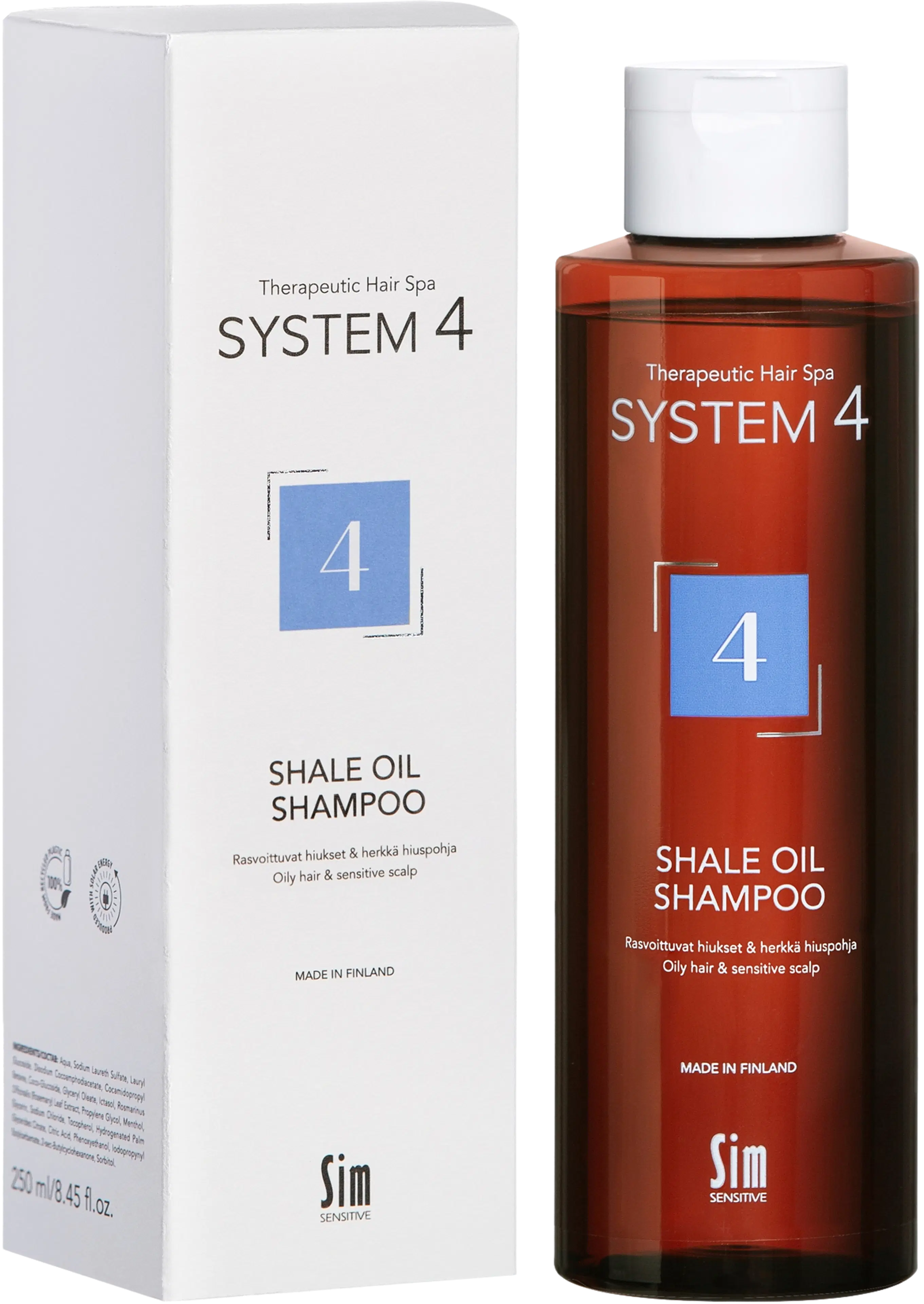 Sim Sensitive System4, 4 Shale Oil Shampoo 250 ml