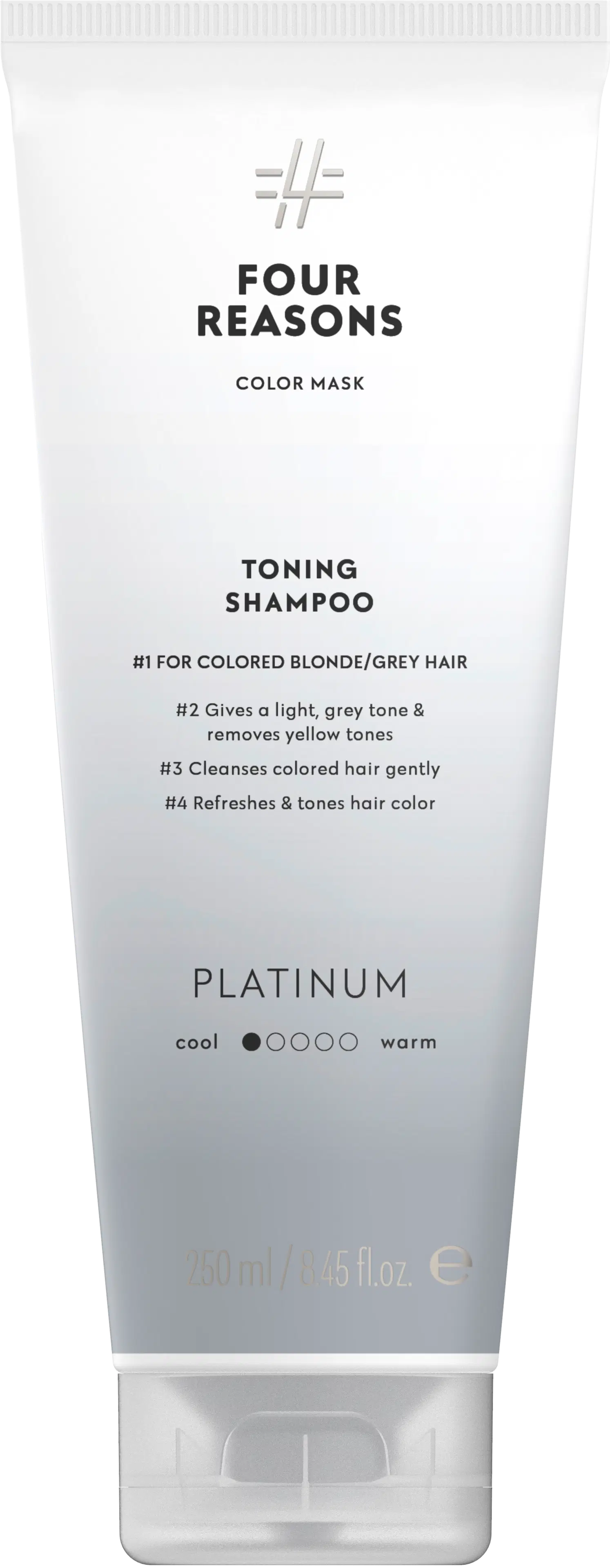 Four Reasons Color Mask Toning Shampoo Platinum 250 ml