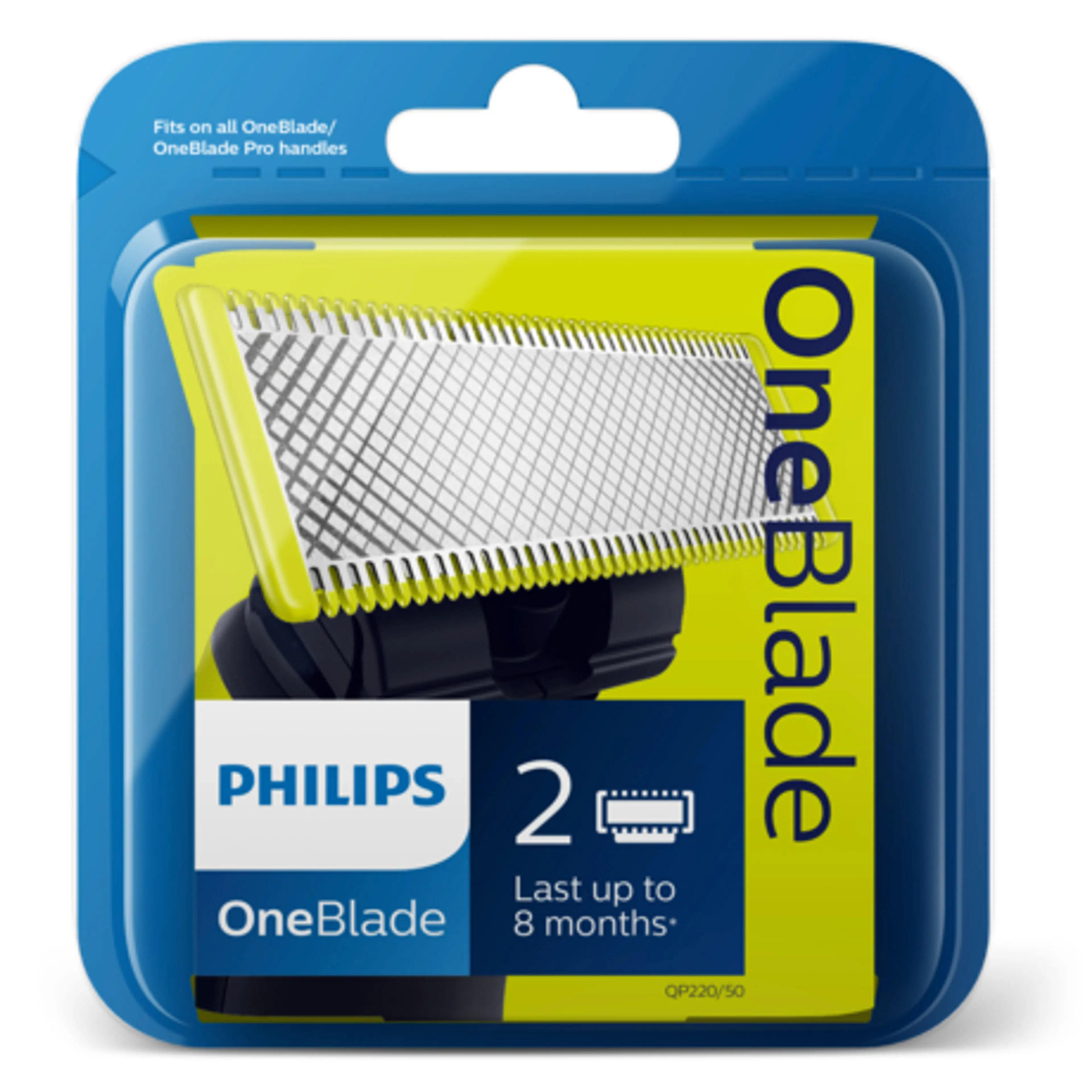 Philips OneBlade vaihtoterät 2 kpl QP220/50