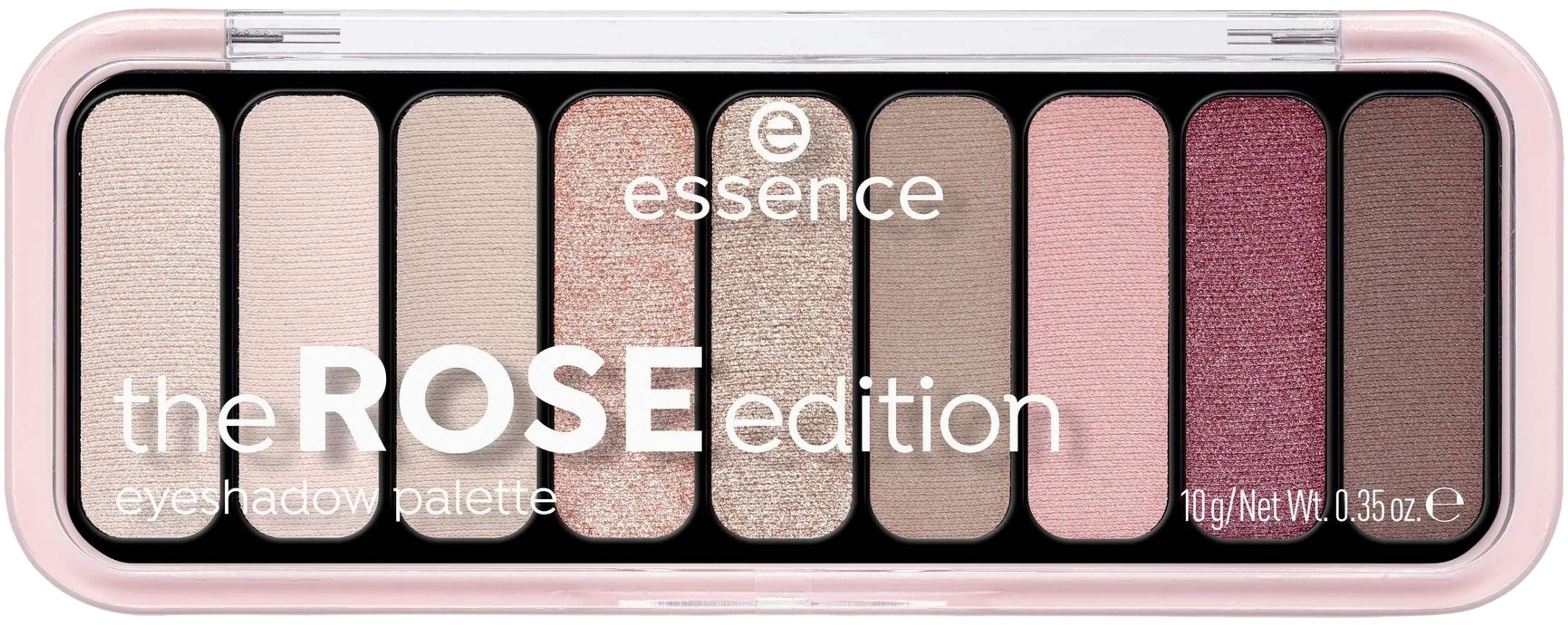 essence the ROSE edition eyeshadow palette luomiväripaletti 10 g