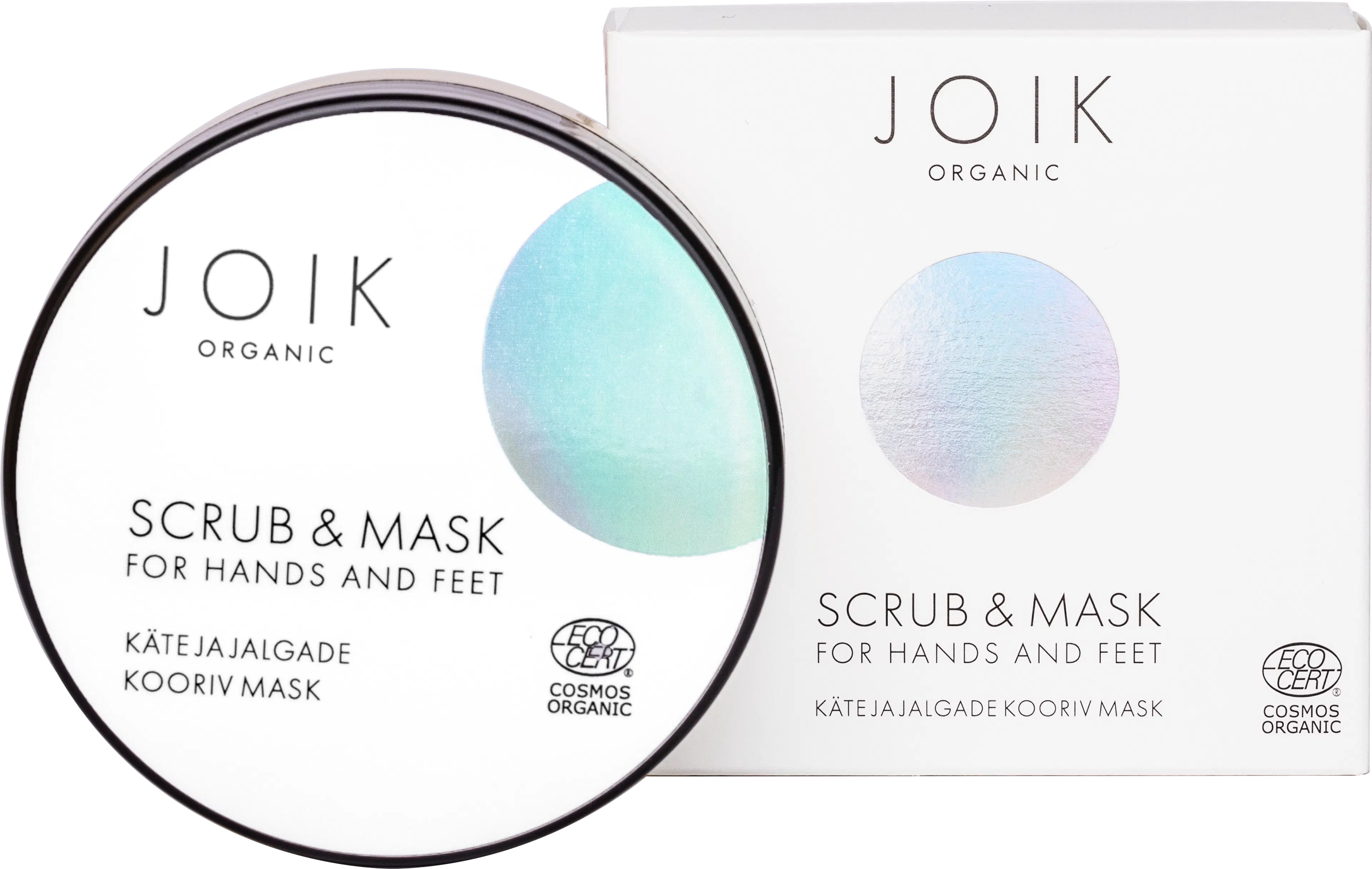 JOIK Organic Scrub & Mask kuorintanaamio käsille ja jaloille 75 g