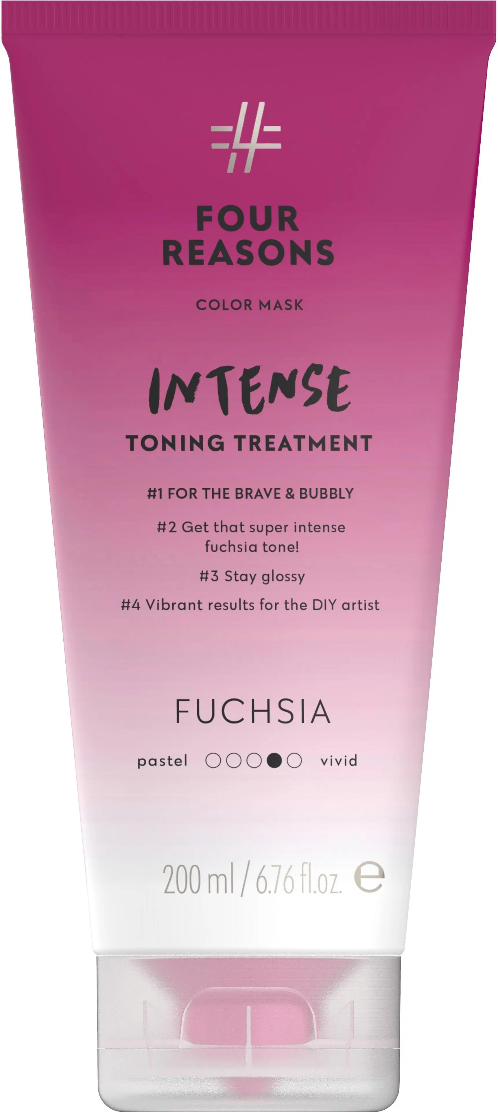 Four Reasons Color Mask Intense Toning Treatment Fuchsia tehohoito 200 ml