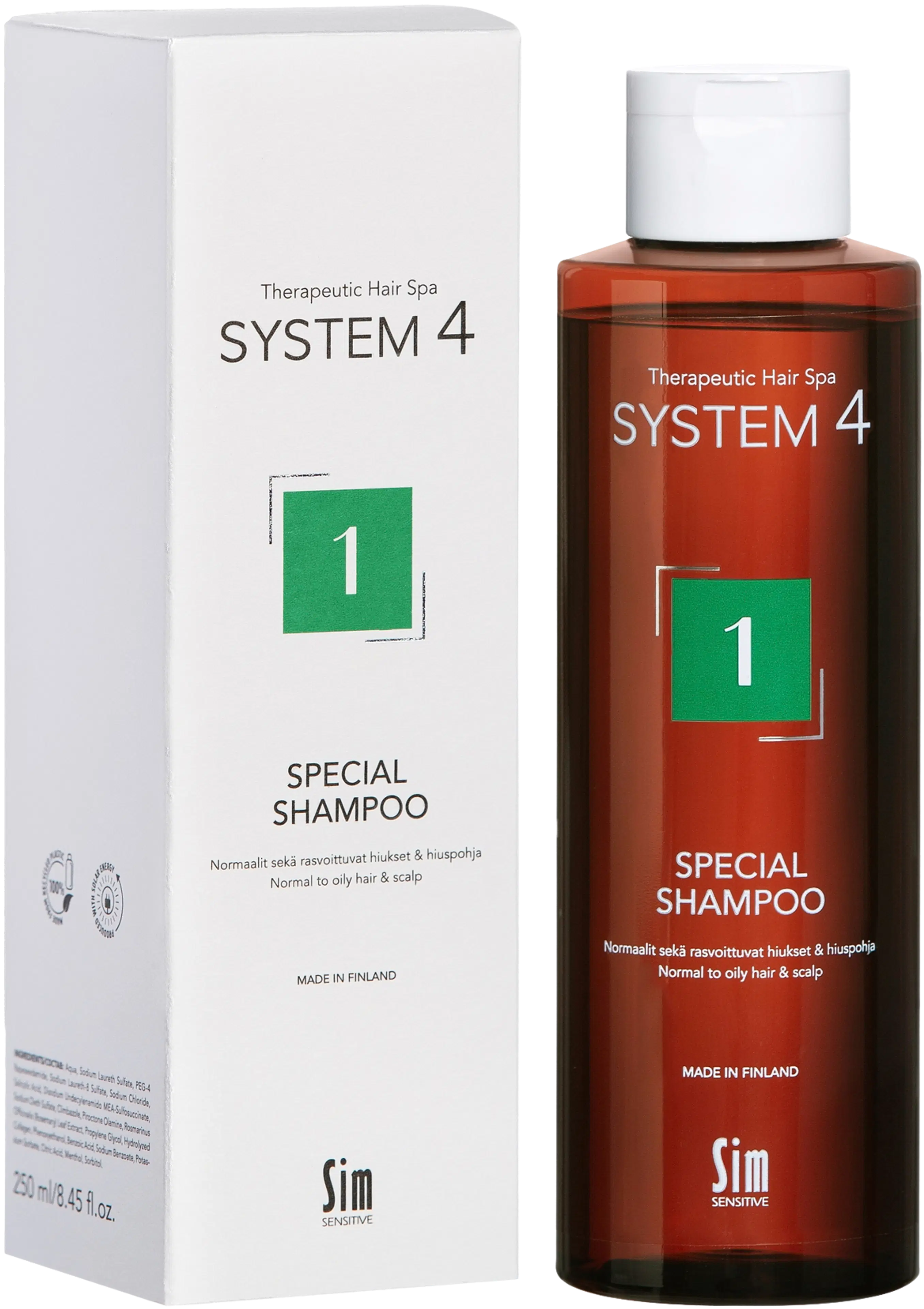 Sim Sensitive System4, 1 Special Shampoo 250 ml