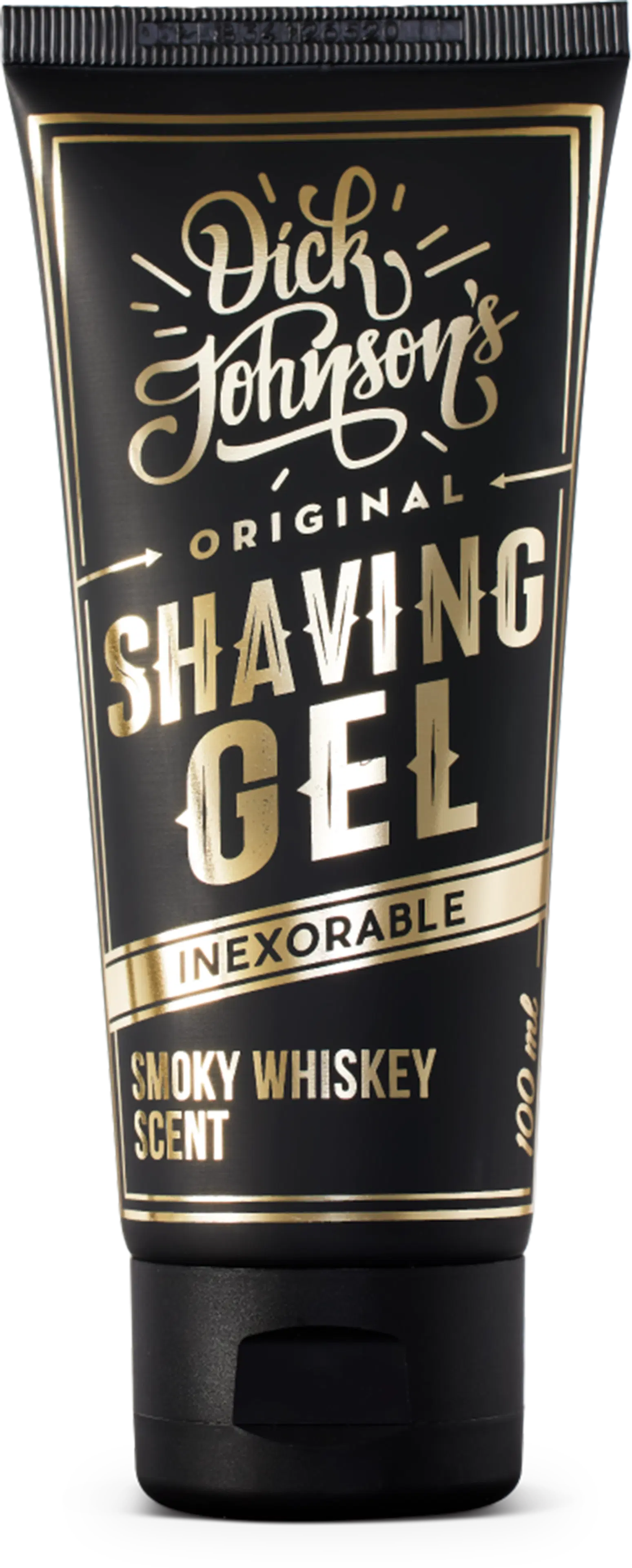 Dick Johnson Inexorable Shaving Gel Smoky Whiskey parranajogeeli 100 ml