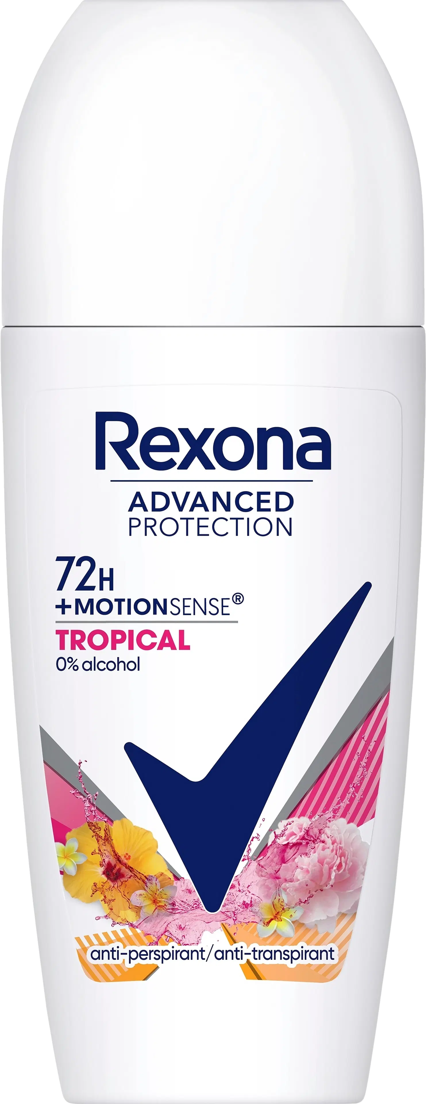 Rexona Advanced Protection Tropical Antiperspirantti Deodorantti Roll-on naisille 50 ml