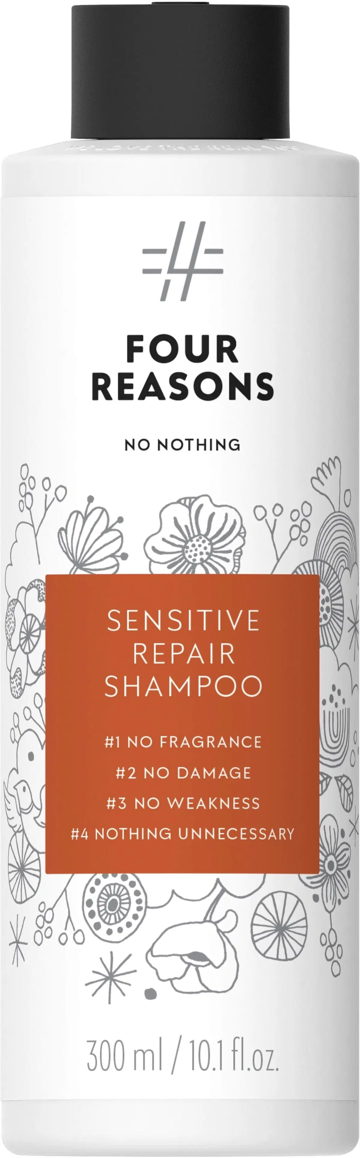 Four Reasons No nothing Sensitive Repair Shampoo 300 ml