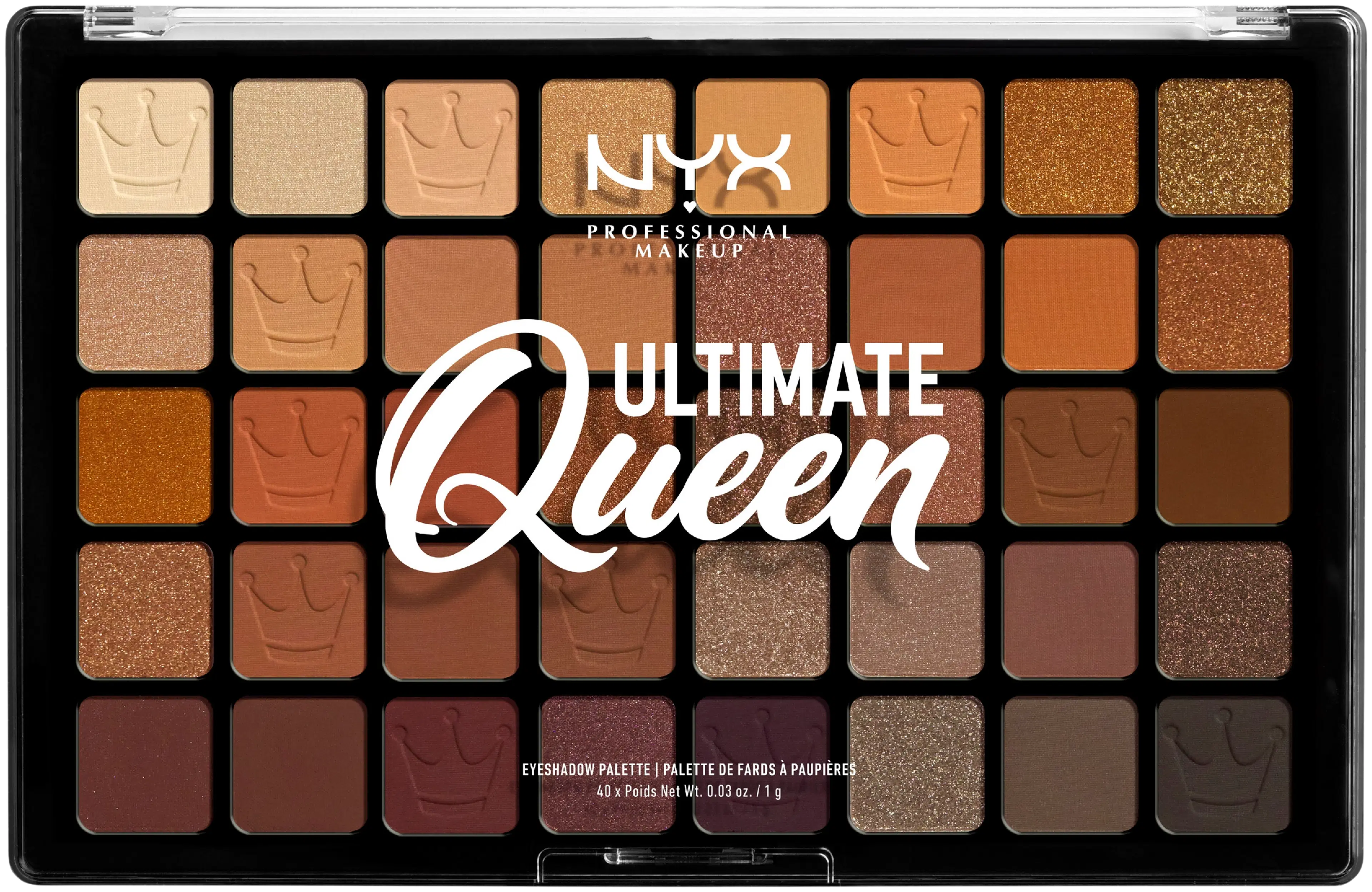 NYX Professional Makeup Ultimate Mega Shadow Palette luomiväripaletti 40 g