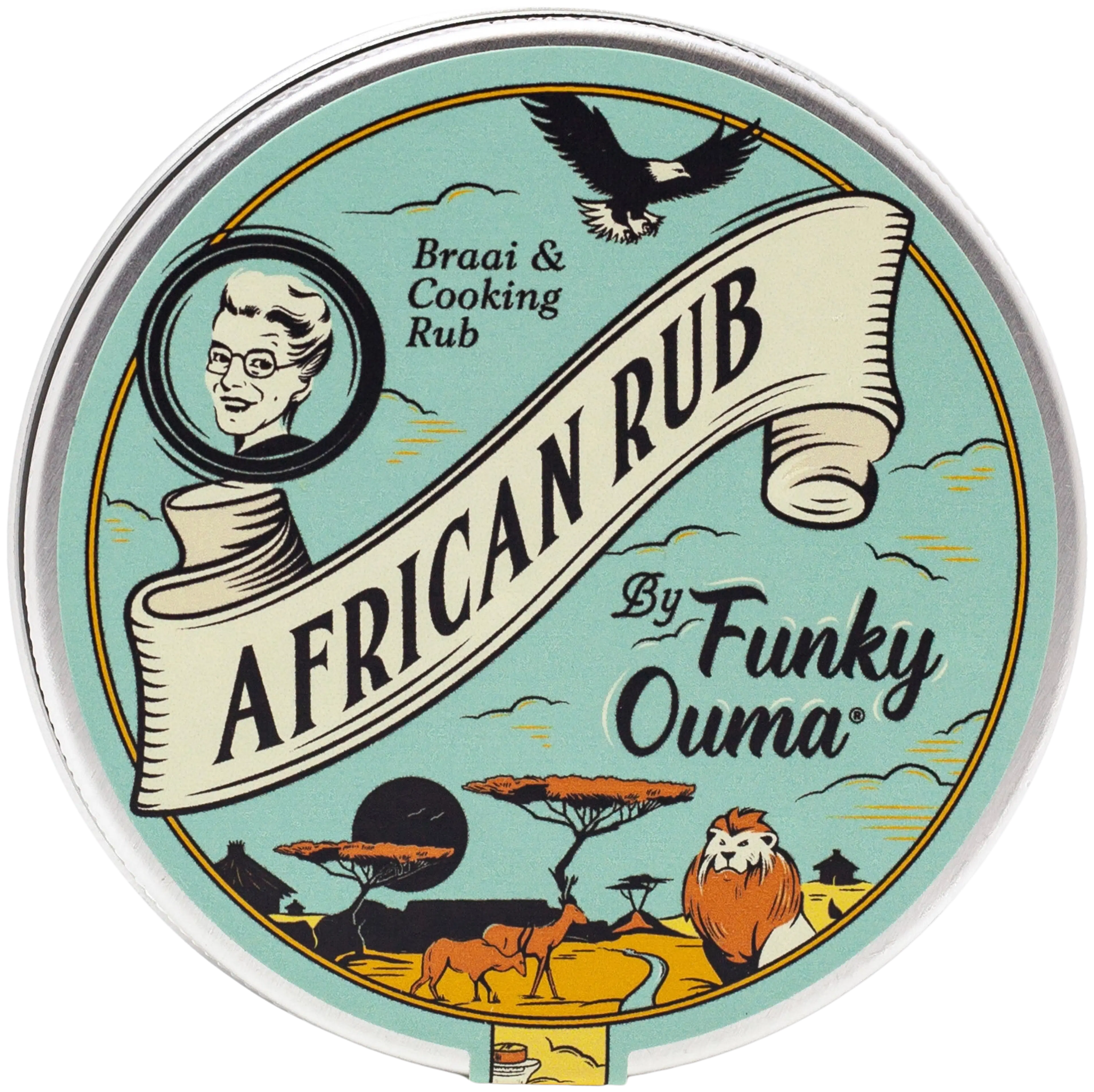 Funky Ouma afrikkalainen maustesoes 55 g