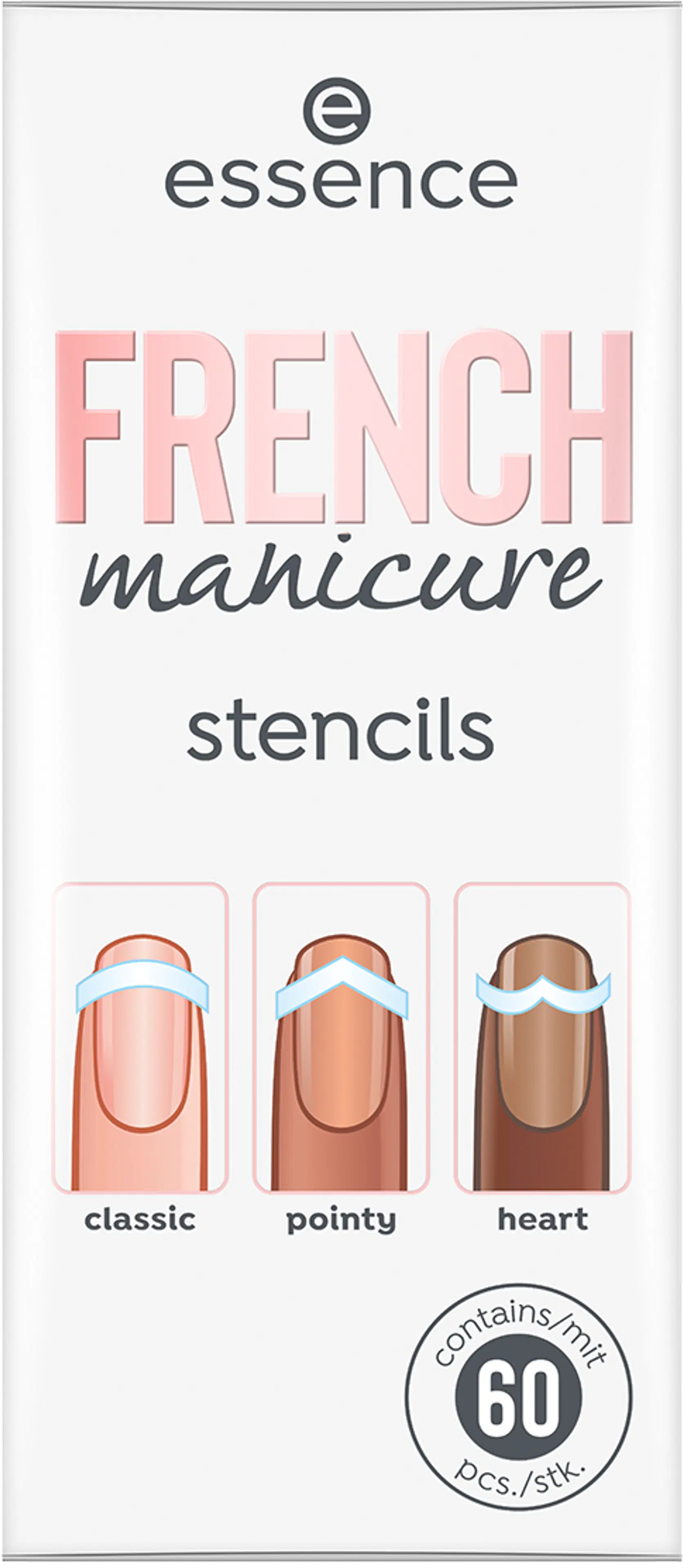essence FRENCH manicure sapluunat