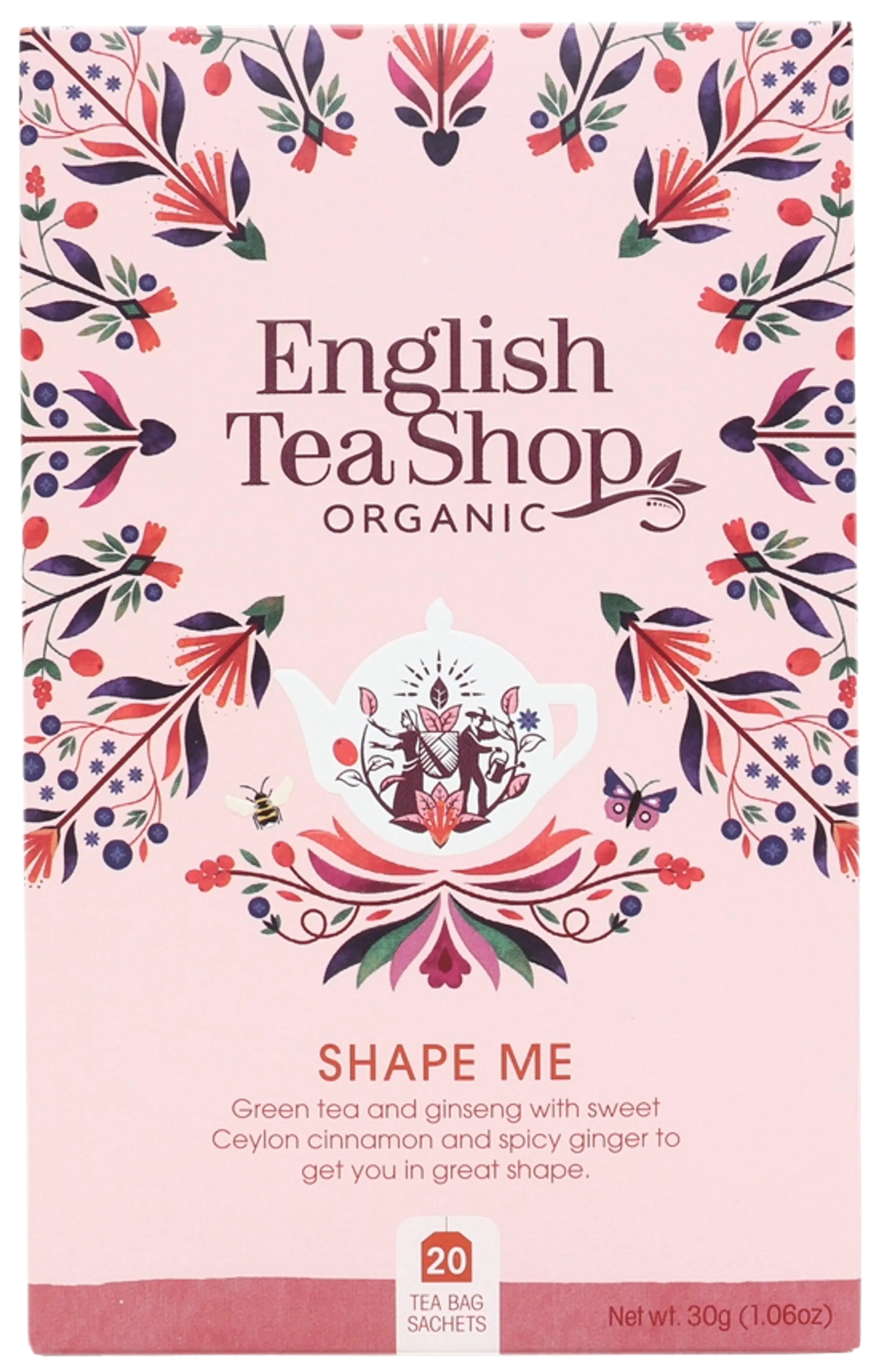 English Tea Shop luomutee shape me 20pss 30g